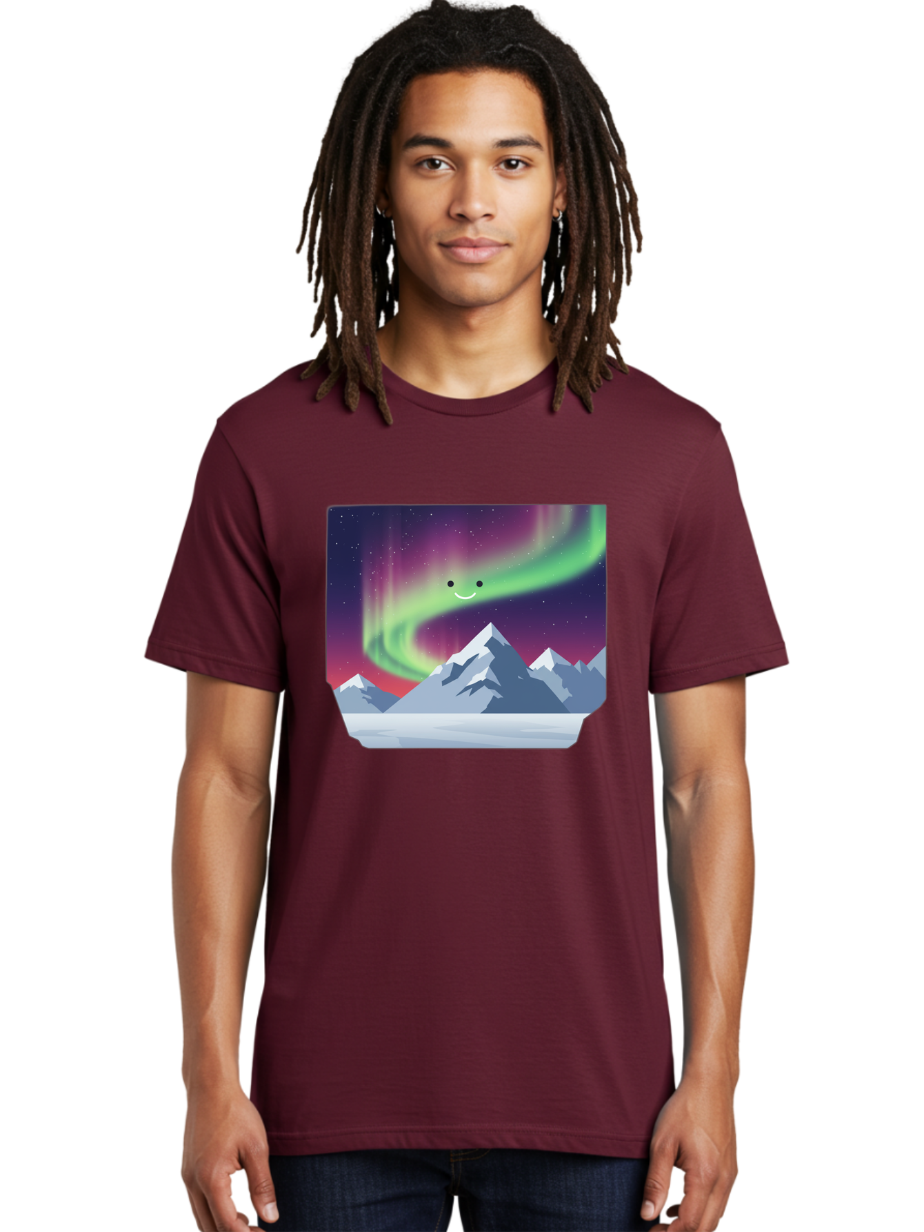 Smiling-Aurora-Borealis Men'S Graphic Tee, 100% Cotton, Comfortable Casual Summer Wear, Machine Washable, Vintage Camera, Old Camera, Antique Camera, Black Camera, Classic Photography, Photography Equipment, Nostalgic Device, Film Camera, Baj255