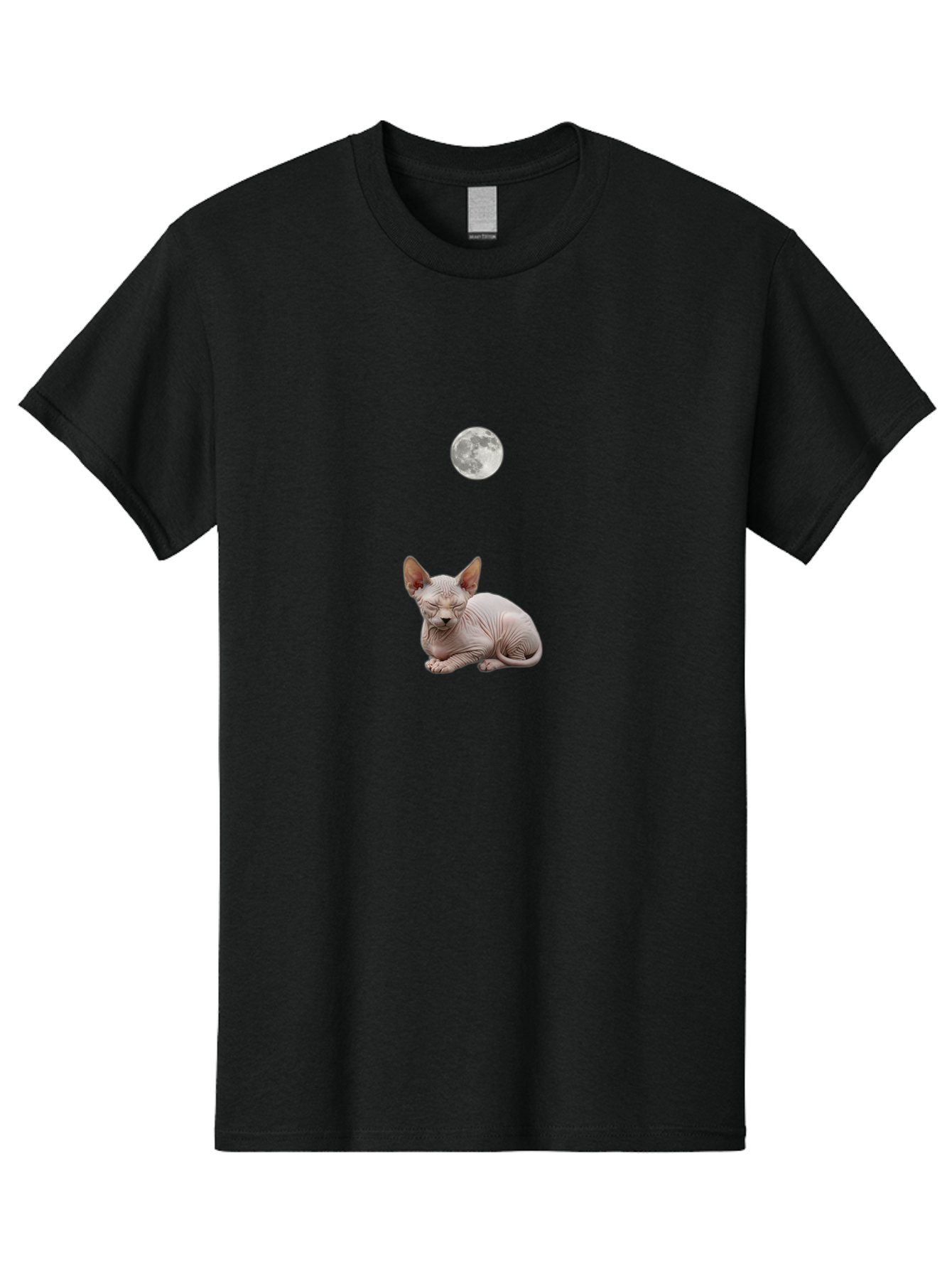 Sphynx-Cat-And-Moon Men'S Graphic Tee, 100% Cotton, Comfortable Casual Summer Wear, Machine Washable, Vintage Camera, Old Camera, Antique Camera, Black Camera, Classic Photography, Photography Equipment, Nostalgic Device, Film Camera, Baj261