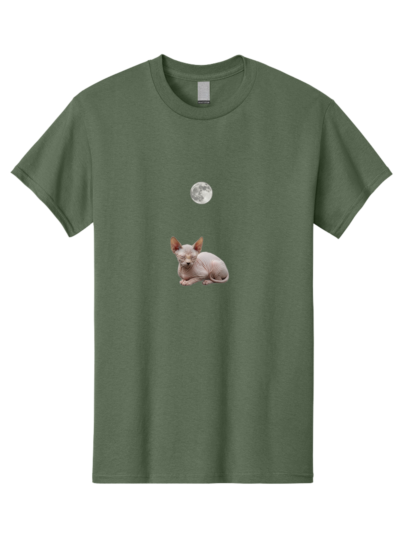 Sphynx-Cat-And-Moon Men'S Graphic Tee, 100% Cotton, Comfortable Casual Summer Wear, Machine Washable, Vintage Camera, Old Camera, Antique Camera, Black Camera, Classic Photography, Photography Equipment, Nostalgic Device, Film Camera, Baj261