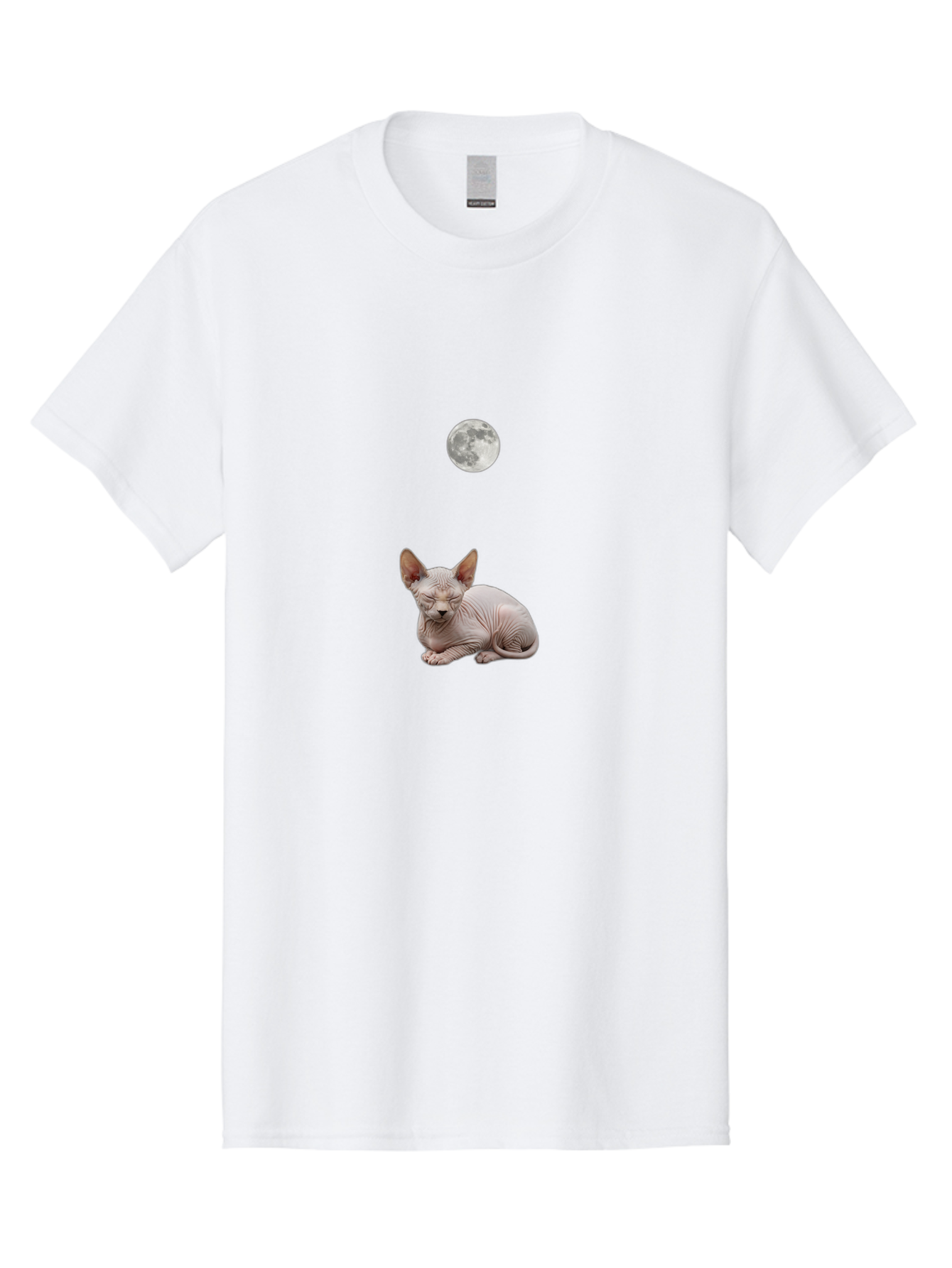 Sphynx-Cat-And-Moon Men'S Graphic Tee, 100% Cotton, Comfortable Casual Summer Wear, Machine Washable, Vintage Camera, Old Camera, Antique Camera, Black Camera, Classic Photography, Photography Equipment, Nostalgic Device, Film Camera, Baj261