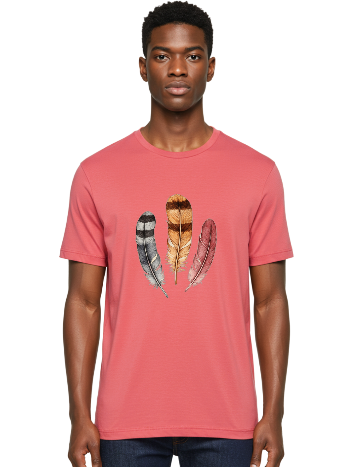 Three-Feathers Men'S Graphic Tee, 100% Cotton, Comfortable Casual Summer Wear, Machine Washable, Vintage Camera, Old Camera, Antique Camera, Black Camera, Classic Photography, Photography Equipment, Nostalgic Device, Film Camera, Camera Art Baj268