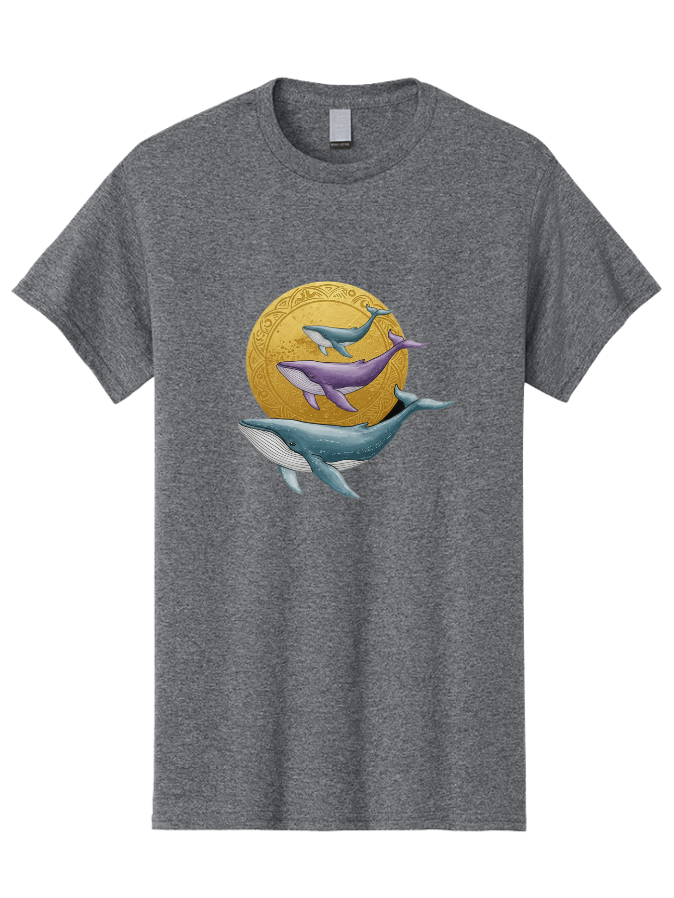 Three-Whales-1 Men'S Graphic Tee, 100% Cotton, Comfortable Casual Summer Wear, Machine Washable, Vintage Camera, Old Camera, Antique Camera, Black Camera, Classic Photography, Photography Equipment, Nostalgic Device, Film Camera, Camera Art Baj269
