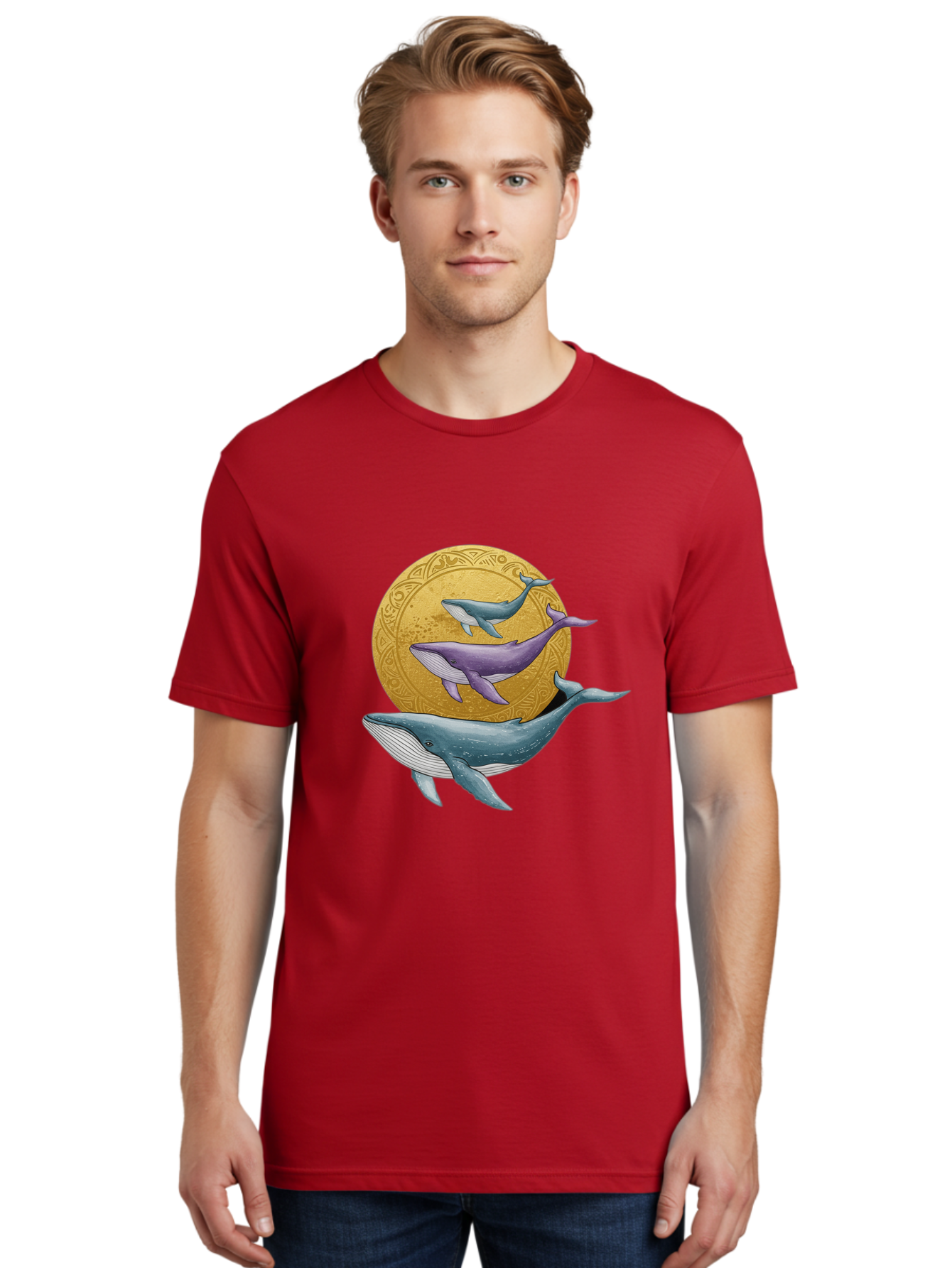 Three-Whales-1 Men'S Graphic Tee, 100% Cotton, Comfortable Casual Summer Wear, Machine Washable, Vintage Camera, Old Camera, Antique Camera, Black Camera, Classic Photography, Photography Equipment, Nostalgic Device, Film Camera, Camera Art Baj269
