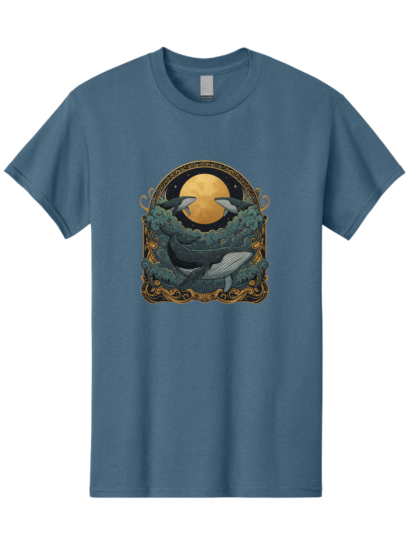 Three-Whales-2 Men'S Graphic Tee, 100% Cotton, Comfortable Casual Summer Wear, Machine Washable, Vintage Camera, Old Camera, Antique Camera, Black Camera, Classic Photography, Photography Equipment, Nostalgic Device, Film Camera, Camera Art Baj270