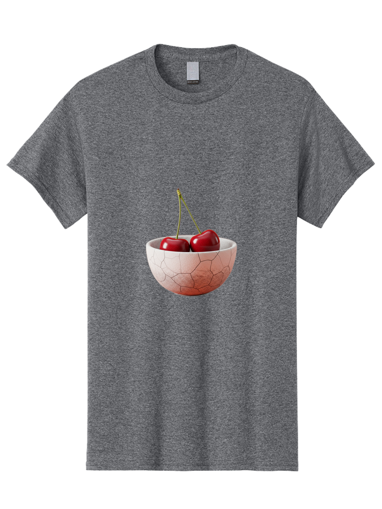 Two-Cherries-In-Cracked-Bowl Men'S Graphic Tee, 100% Cotton, Comfortable Casual Summer Wear, Machine Washable, Vintage Camera, Old Camera, Antique Camera, Black Camera, Classic Photography, Photography Equipment, Nostalgic Device, Film Camera, Baj281