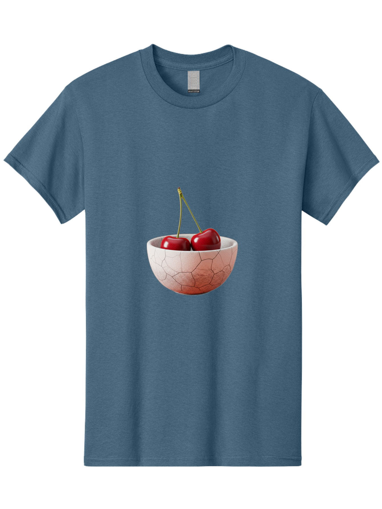 Two-Cherries-In-Cracked-Bowl Men'S Graphic Tee, 100% Cotton, Comfortable Casual Summer Wear, Machine Washable, Vintage Camera, Old Camera, Antique Camera, Black Camera, Classic Photography, Photography Equipment, Nostalgic Device, Film Camera, Baj281