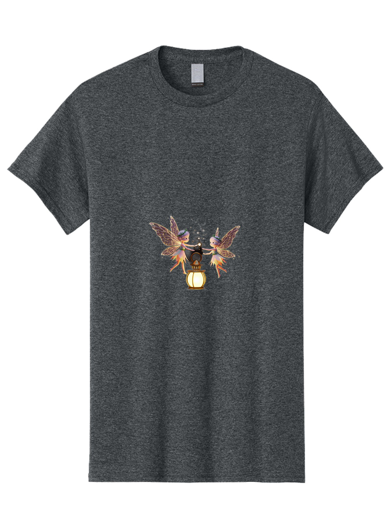 Two-Fairies-With-Lantern Men'S Graphic Tee, 100% Cotton, Comfortable Casual Summer Wear, Machine Washable, Vintage Camera, Old Camera, Antique Camera, Black Camera, Classic Photography, Photography Equipment, Nostalgic Device, Film Camera, Baj284