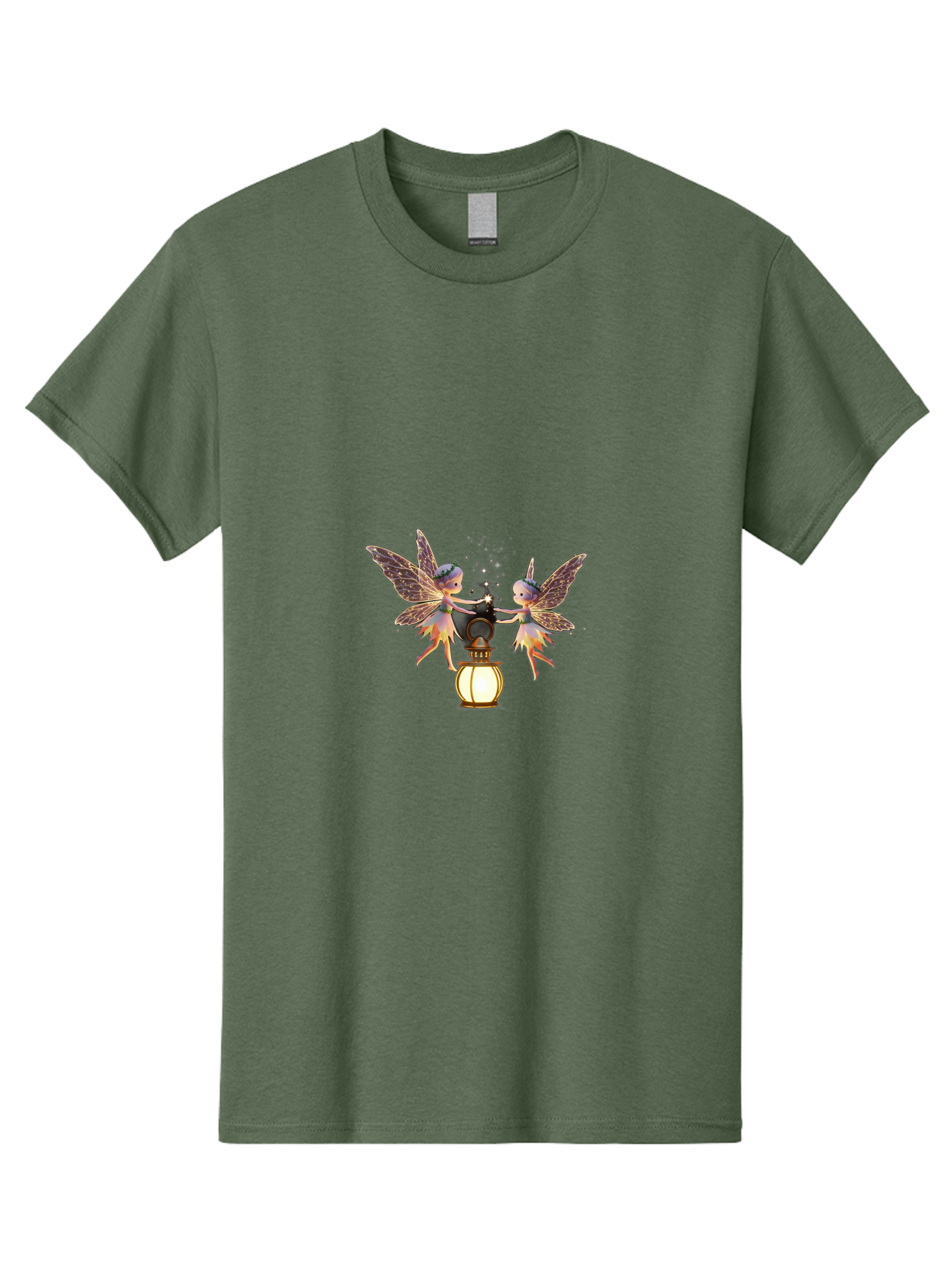 Two-Fairies-With-Lantern Men'S Graphic Tee, 100% Cotton, Comfortable Casual Summer Wear, Machine Washable, Vintage Camera, Old Camera, Antique Camera, Black Camera, Classic Photography, Photography Equipment, Nostalgic Device, Film Camera, Baj284