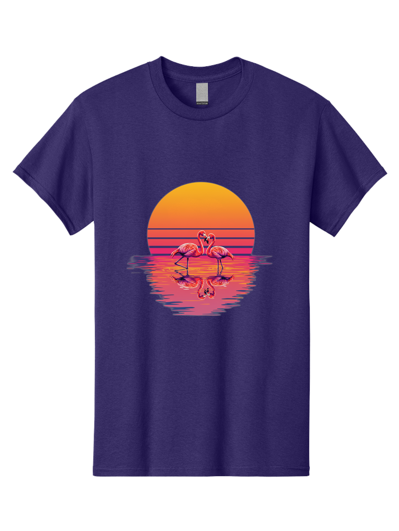 Two-Flamingos-2 Men'S Graphic Tee, 100% Cotton, Comfortable Casual Summer Wear, Machine Washable, Vintage Camera, Old Camera, Antique Camera, Black Camera, Classic Photography, Photography Equipment, Nostalgic Device, Film Camera, Camera Art Baj287