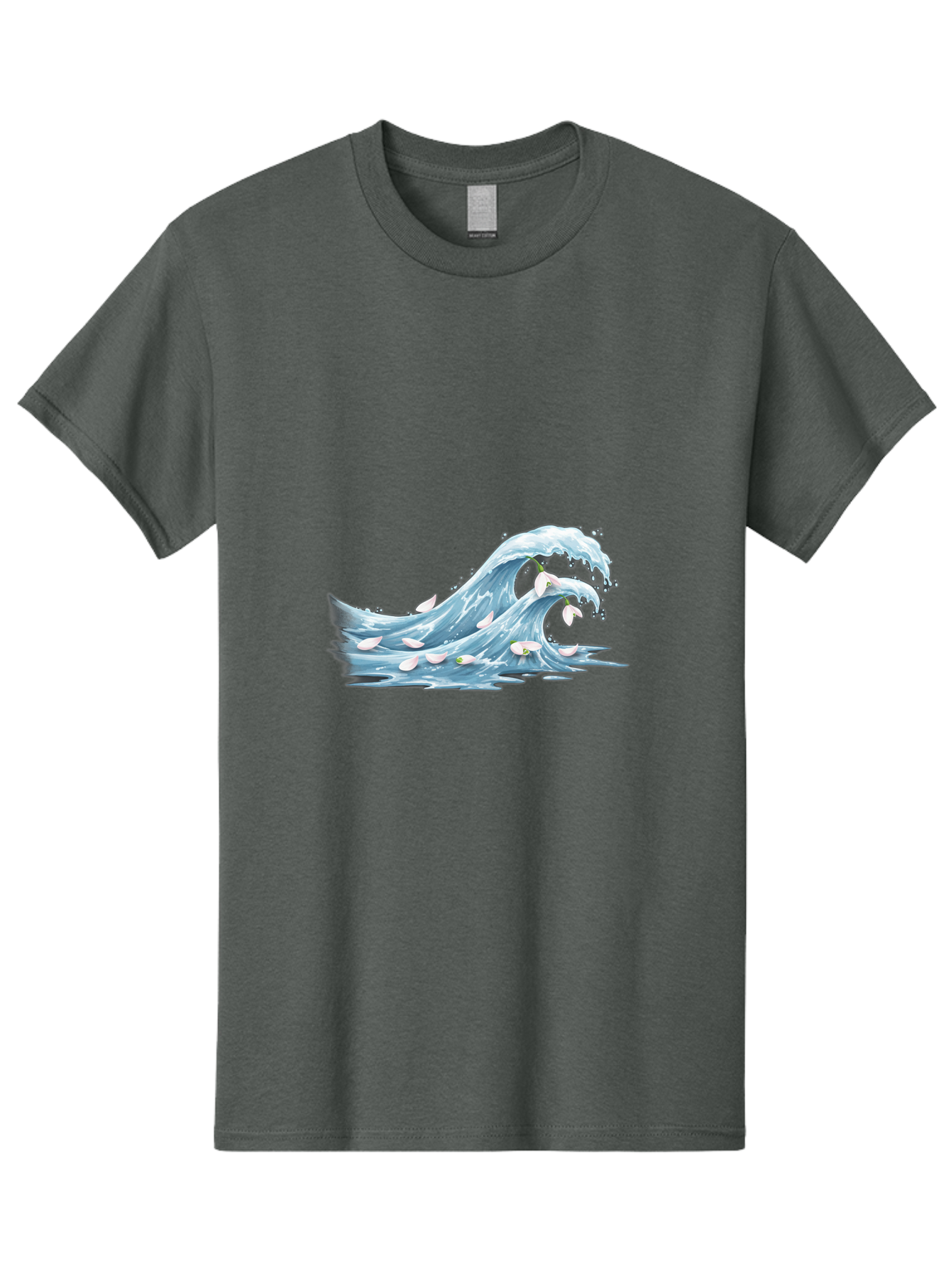 Wave Men'S Graphic Tee, 100% Cotton, Comfortable Casual Summer Wear, Machine Washable, Vintage Camera, Old Camera, Antique Camera, Black Camera, Classic Photography, Photography Equipment, Nostalgic Device, Film Camera, Camera Art Baj296