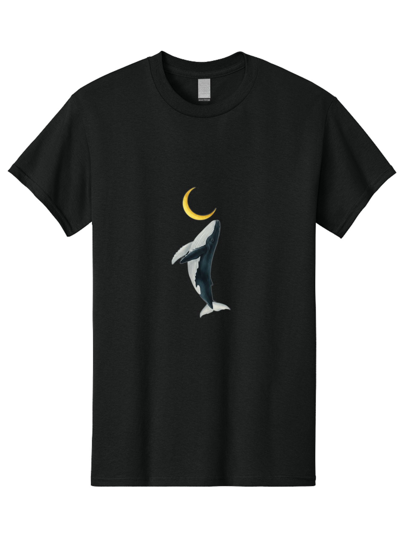 Whale-And-Crescent-Moon Men'S Graphic Tee, 100% Cotton, Comfortable Casual Summer Wear, Machine Washable, Vintage Camera, Old Camera, Antique Camera, Black Camera, Classic Photography, Photography Equipment, Nostalgic Device, Film Camera, Baj300