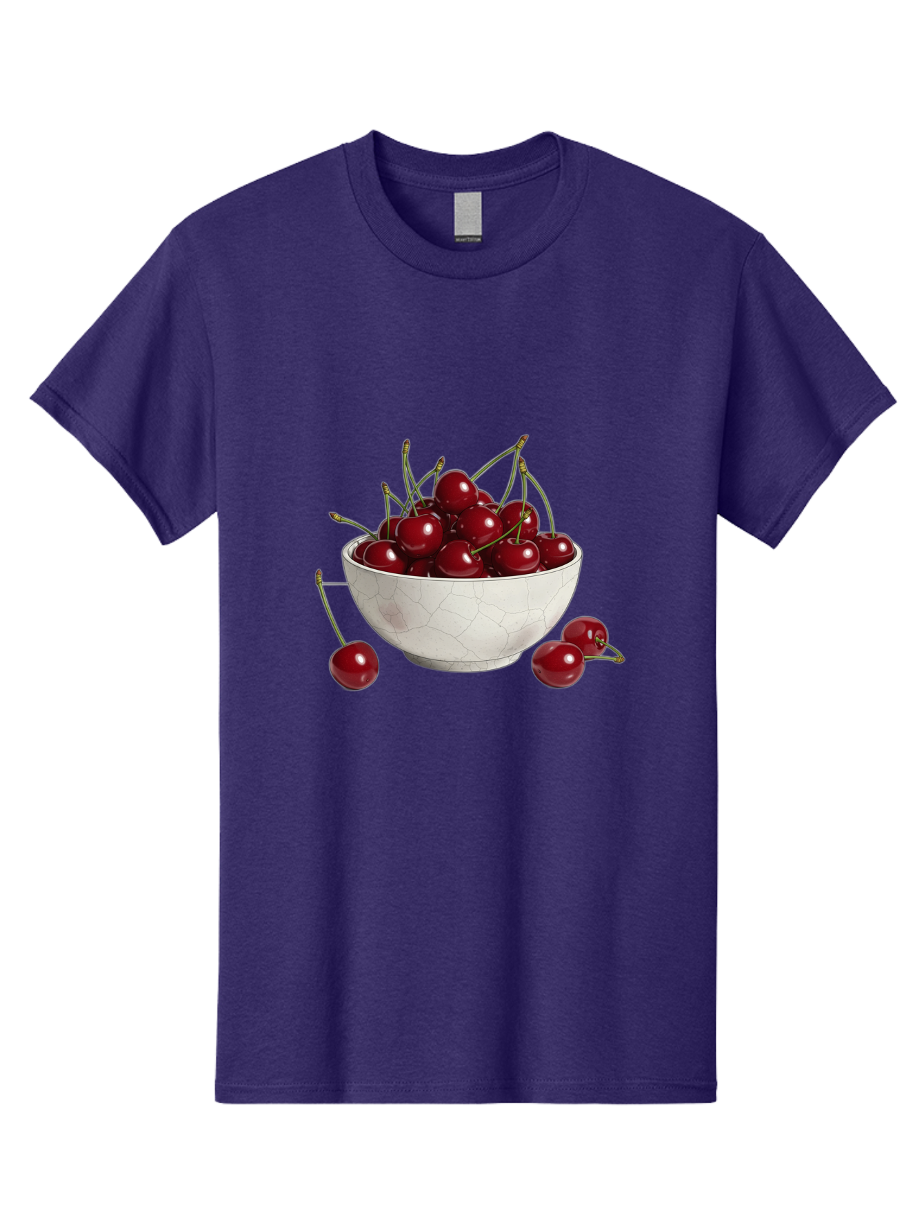 White-Bowl-With-Cherries Men'S Graphic Tee, 100% Cotton, Comfortable Casual Summer Wear, Machine Washable, Vintage Camera, Old Camera, Antique Camera, Black Camera, Classic Photography, Photography Equipment, Nostalgic Device, Film Camera, Baj309