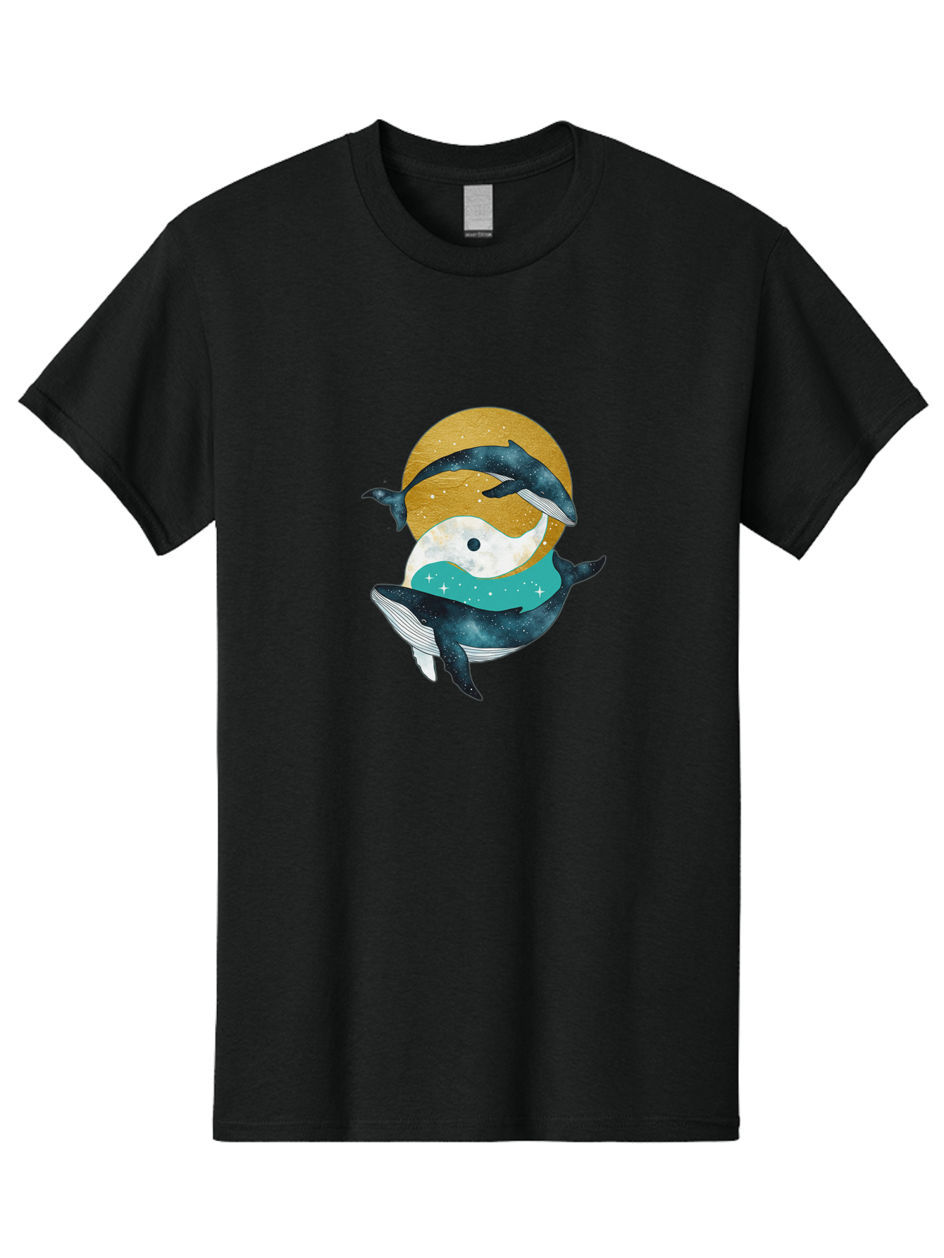 Yin-Yang-Dolphins Men'S Graphic Tee, 100% Cotton, Comfortable Casual Summer Wear, Machine Washable, Vintage Camera, Old Camera, Antique Camera, Black Camera, Classic Photography, Photography Equipment, Nostalgic Device, Film Camera, Camera Art Baj317