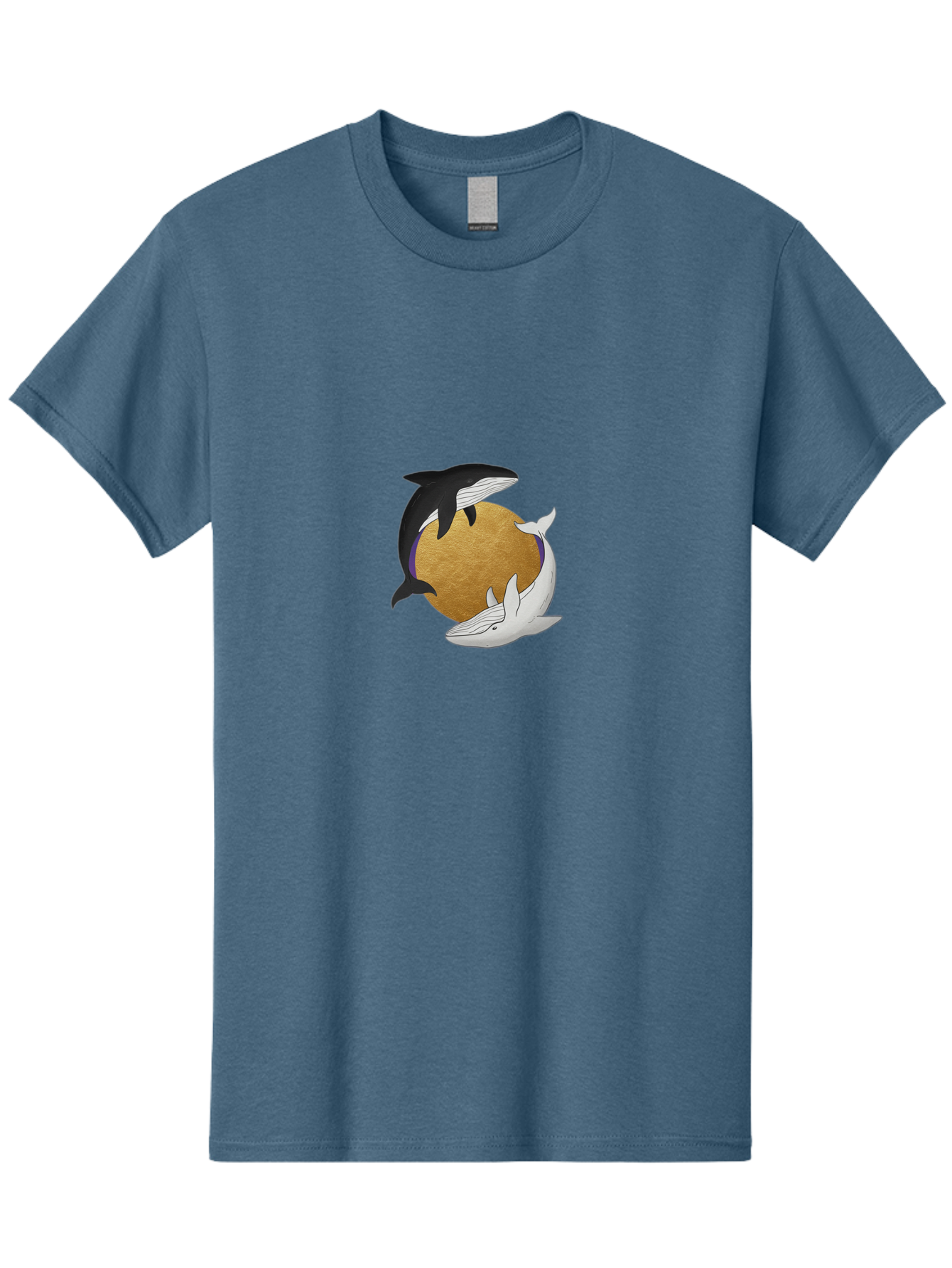 Yin-Yang-Whales Men'S Graphic Tee, 100% Cotton, Comfortable Casual Summer Wear, Machine Washable, Vintage Camera, Old Camera, Antique Camera, Black Camera, Classic Photography, Photography Equipment, Nostalgic Device, Film Camera, Camera Art Baj318