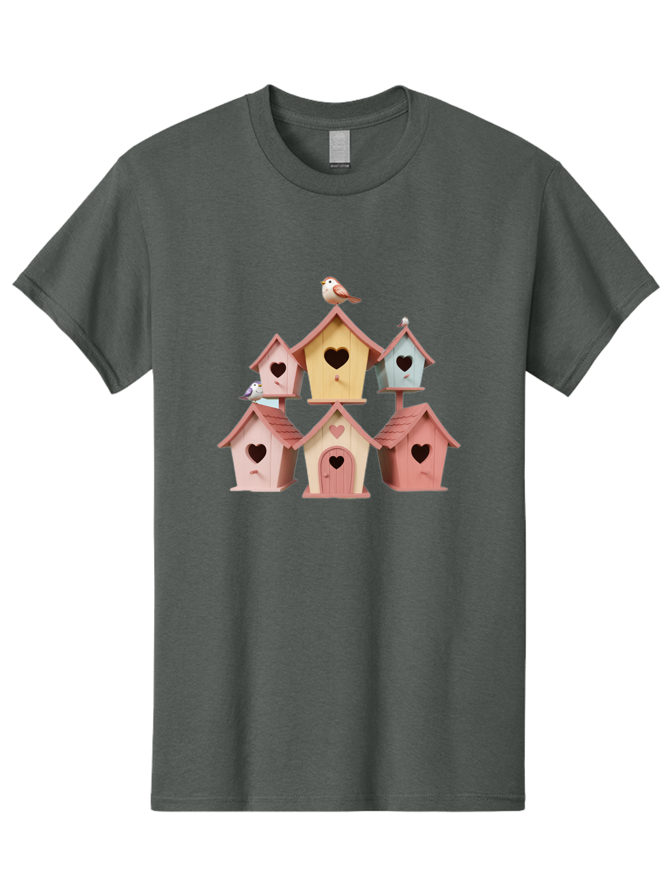 Birdhouses Men'S Graphic Tee, 100% Cotton, Comfortable Casual Summer Wear, Machine Washable, Vintage Camera, Old Camera, Antique Camera, Black Camera, Classic Photography, Photography Equipment, Nostalgic Device, Film Camera, Camera Art Baj332