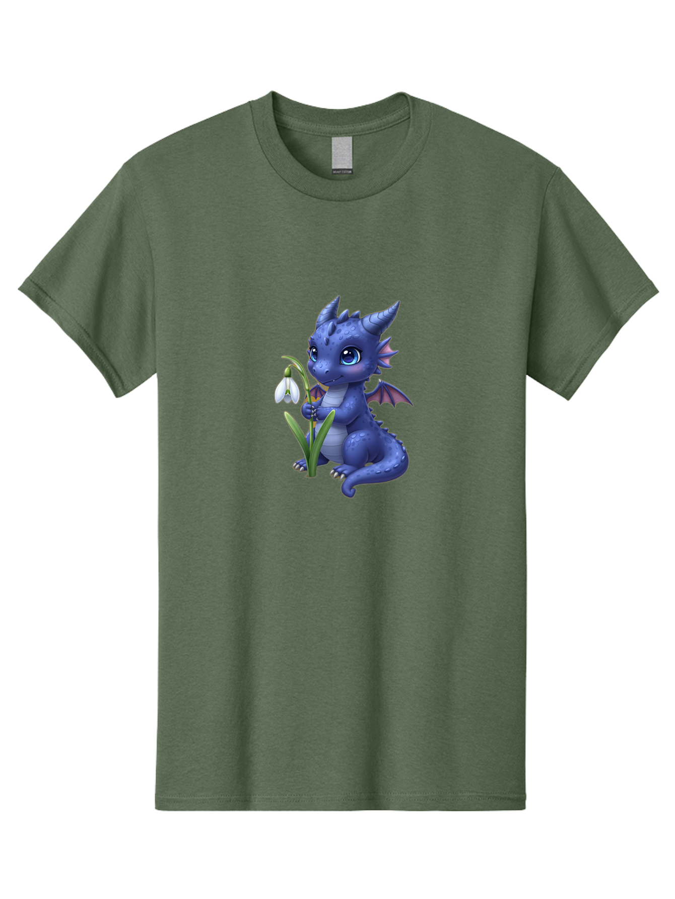 Blue-Dragon-With-Snowdrop Men'S Graphic Tee, 100% Cotton, Comfortable Casual Summer Wear, Machine Washable, Vintage Camera, Old Camera, Antique Camera, Black Camera, Classic Photography, Photography Equipment, Nostalgic Device, Film Camera, Baj336