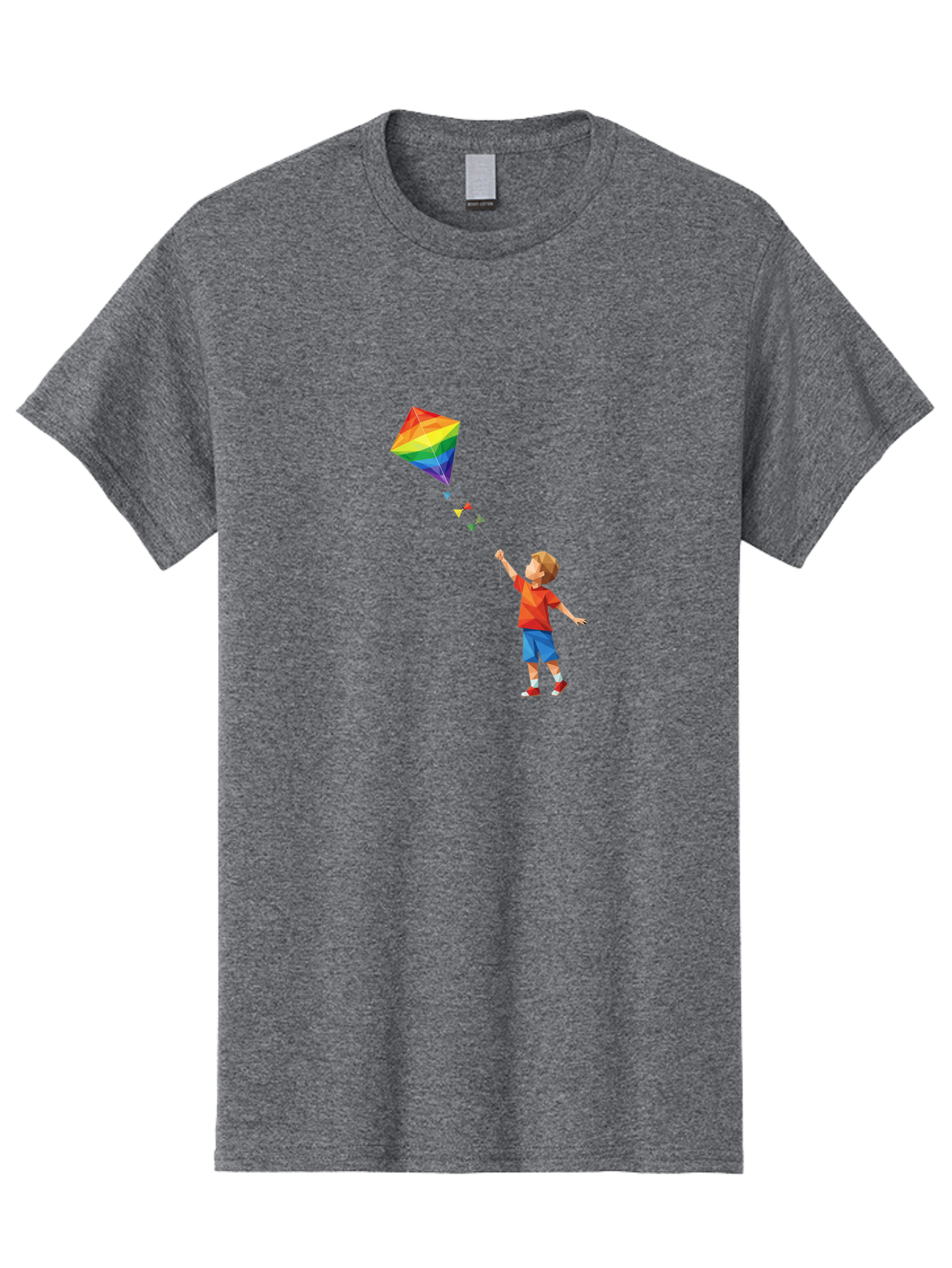 Boy-Flying-Kite Men'S Graphic Tee, 100% Cotton, Comfortable Casual Summer Wear, Machine Washable, Vintage Camera, Old Camera, Antique Camera, Black Camera, Classic Photography, Photography Equipment, Nostalgic Device, Film Camera, Camera Art Baj342