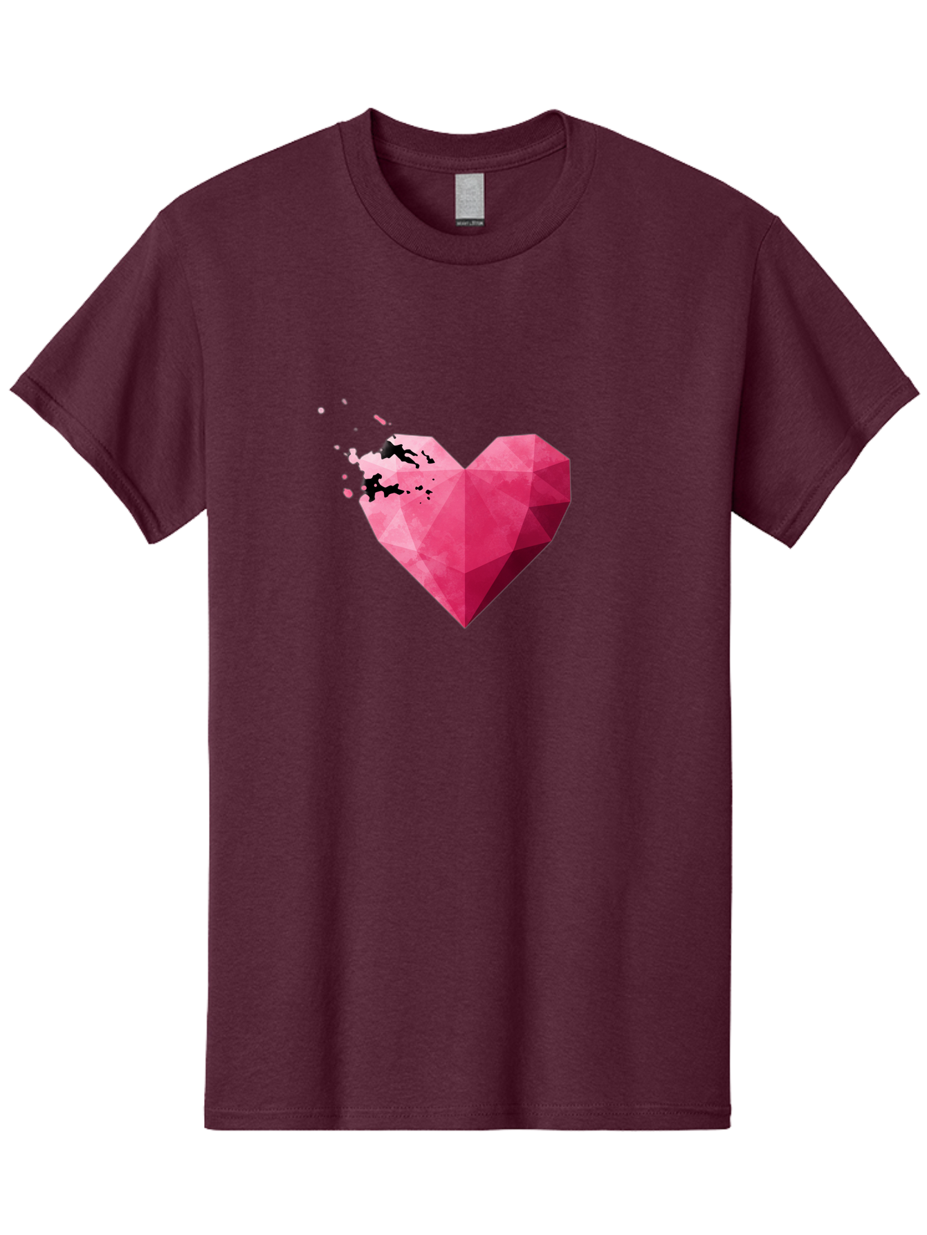 Broken-Heart-1 Men'S Graphic Tee, 100% Cotton, Comfortable Casual Summer Wear, Machine Washable, Vintage Camera, Old Camera, Antique Camera, Black Camera, Classic Photography, Photography Equipment, Nostalgic Device, Film Camera, Camera Art Baj343