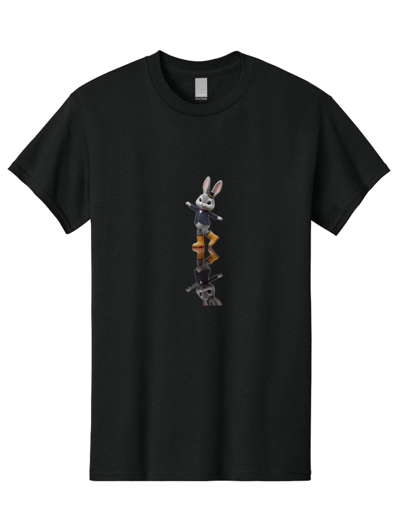 Bunny-1 Men'S Graphic Tee, 100% Cotton, Comfortable Casual Summer Wear, Machine Washable, Vintage Camera, Old Camera, Antique Camera, Black Camera, Classic Photography, Photography Equipment, Nostalgic Device, Film Camera, Camera Art Baj346