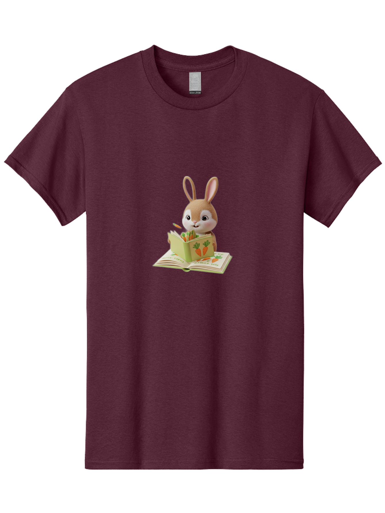 Bunny-Reading-Carrot-Book Men'S Graphic Tee, 100% Cotton, Comfortable Casual Summer Wear, Machine Washable, Vintage Camera, Old Camera, Antique Camera, Black Camera, Classic Photography, Photography Equipment, Nostalgic Device, Film Camera, Baj348
