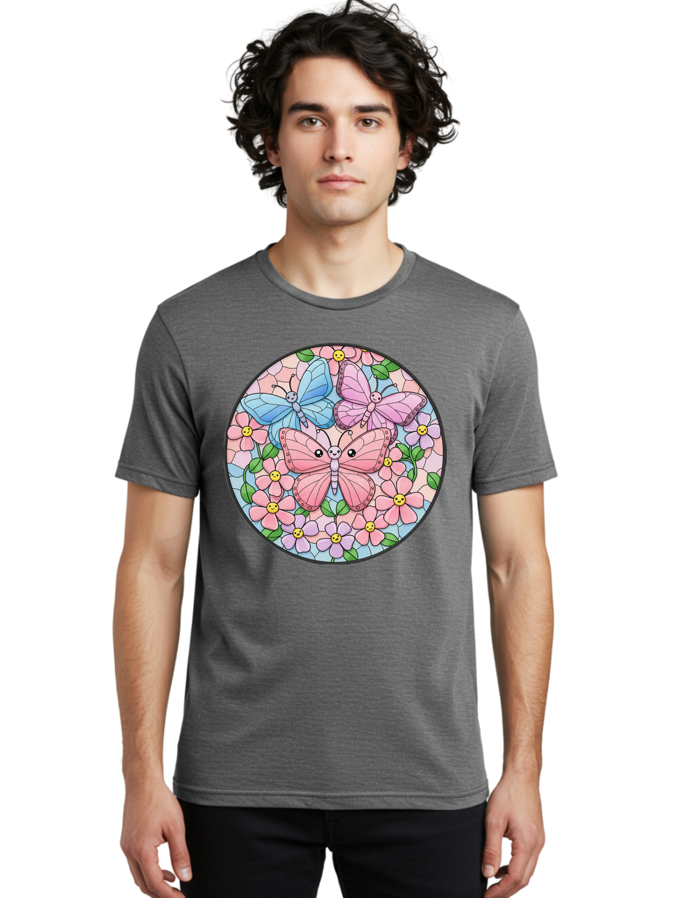 Butterflies-And-Flowers Men'S Graphic Tee, 100% Cotton, Comfortable Casual Summer Wear, Machine Washable, Vintage Camera, Old Camera, Antique Camera, Black Camera, Classic Photography, Photography Equipment, Nostalgic Device, Film Camera, Baj350