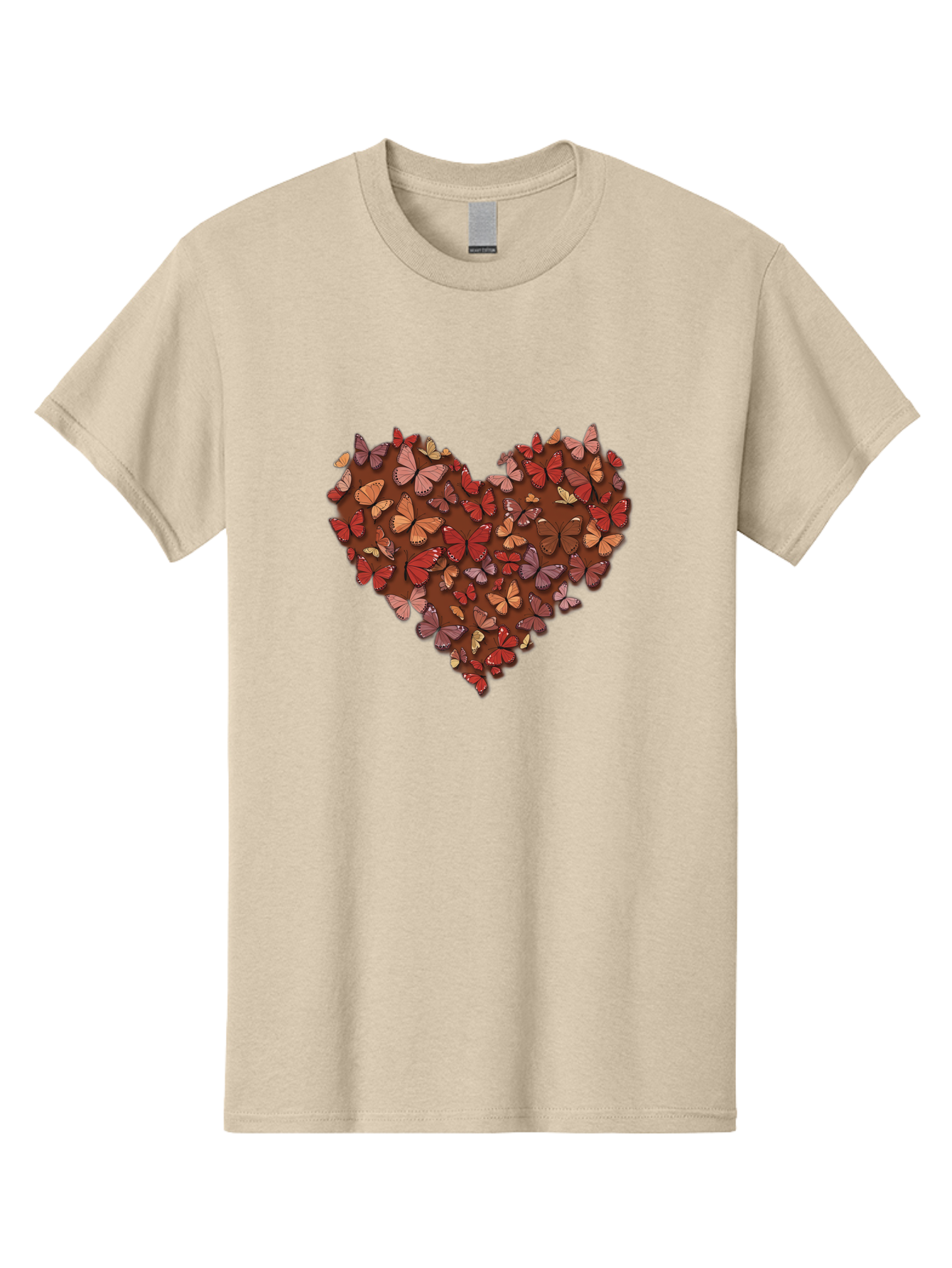 Butterflies-Heart-2 Men'S Graphic Tee, 100% Cotton, Comfortable Casual Summer Wear, Machine Washable, Vintage Camera, Old Camera, Antique Camera, Black Camera, Classic Photography, Photography Equipment, Nostalgic Device, Film Camera, Baj353