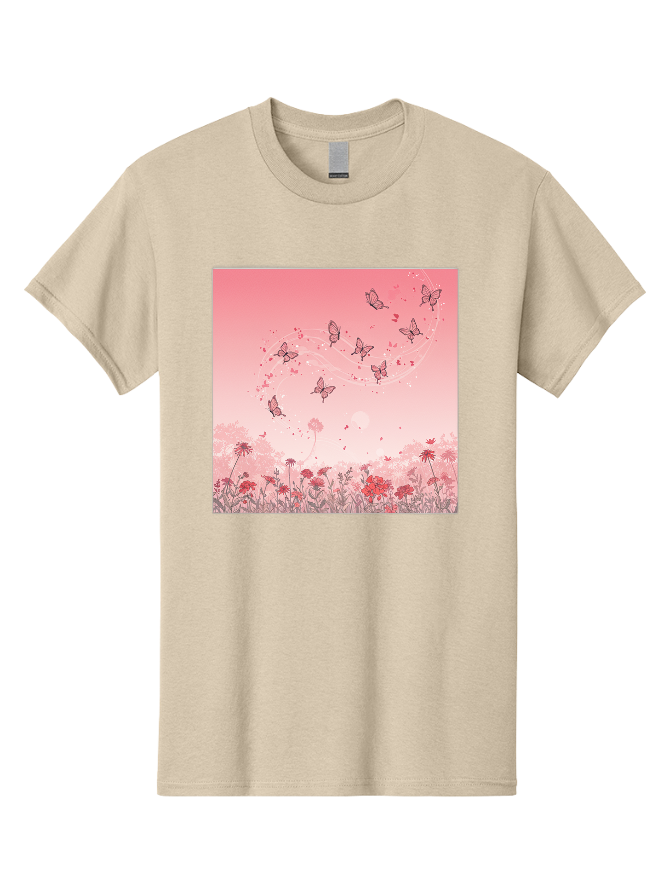 Butterflies-In-Flowers Men'S Graphic Tee, 100% Cotton, Comfortable Casual Summer Wear, Machine Washable, Vintage Camera, Old Camera, Antique Camera, Black Camera, Classic Photography, Photography Equipment, Nostalgic Device, Film Camera, Baj355