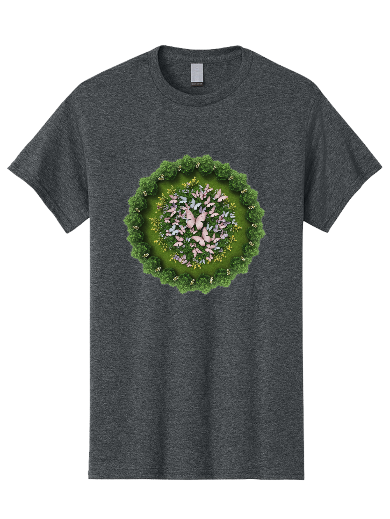 Butterfly-Garden Men'S Graphic Tee, 100% Cotton, Comfortable Casual Summer Wear, Machine Washable, Vintage Camera, Old Camera, Antique Camera, Black Camera, Classic Photography, Photography Equipment, Nostalgic Device, Film Camera, Camera Art Baj359