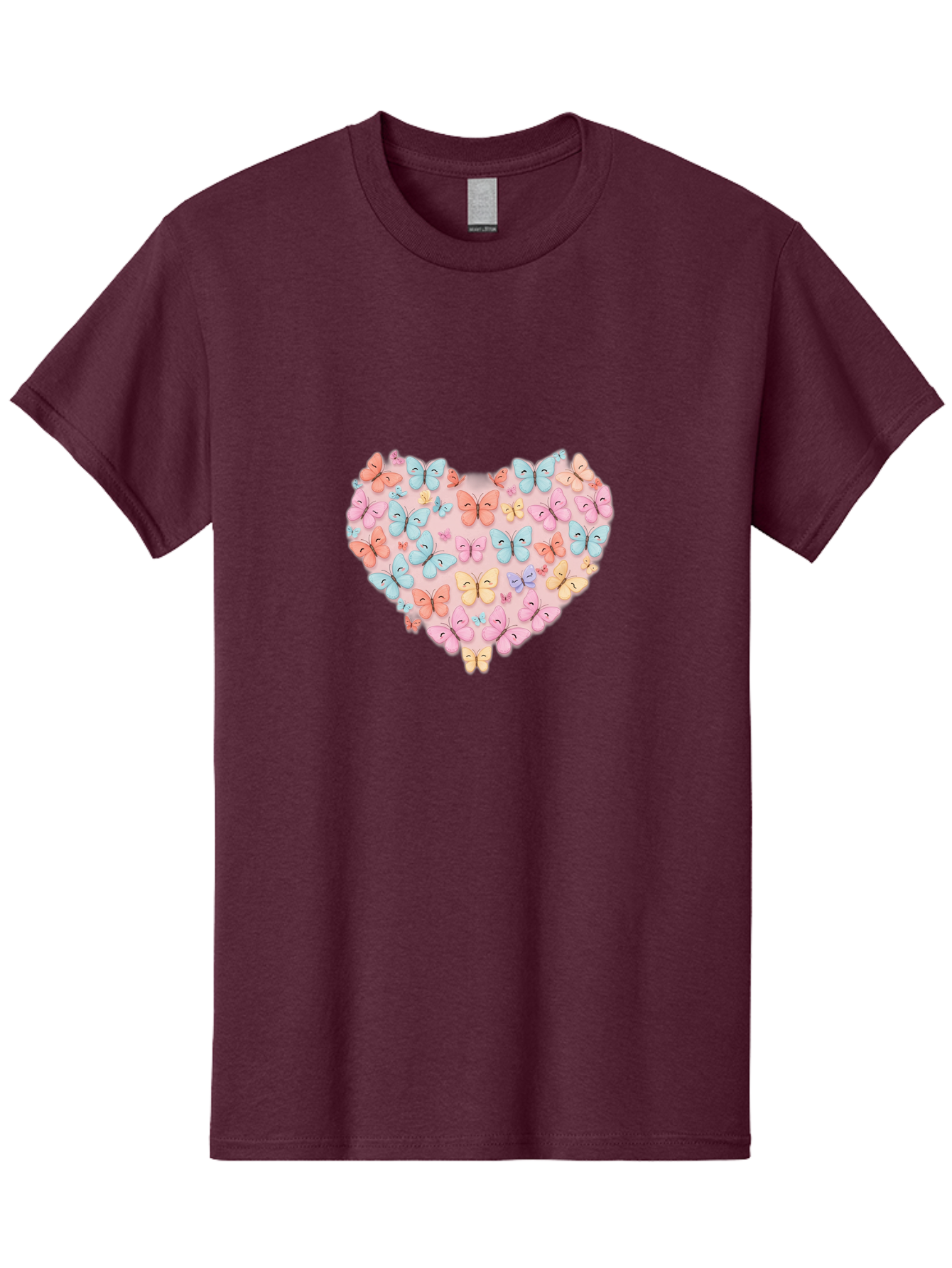 Butterfly-Heart Men'S Graphic Tee, 100% Cotton, Comfortable Casual Summer Wear, Machine Washable, Vintage Camera, Old Camera, Antique Camera, Black Camera, Classic Photography, Photography Equipment, Nostalgic Device, Film Camera, Camera Art Baj364