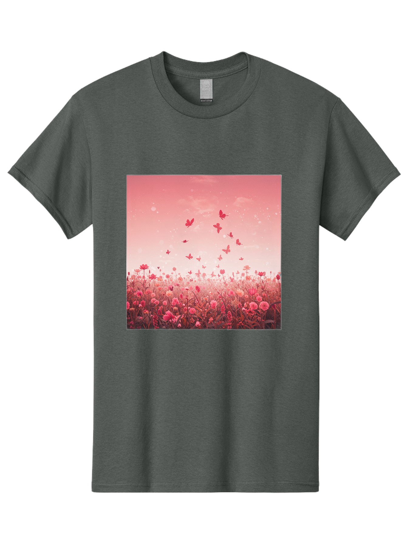 Butterfly-Meadow Men'S Graphic Tee, 100% Cotton, Comfortable Casual Summer Wear, Machine Washable, Vintage Camera, Old Camera, Antique Camera, Black Camera, Classic Photography, Photography Equipment, Nostalgic Device, Film Camera, Camera Art Baj365
