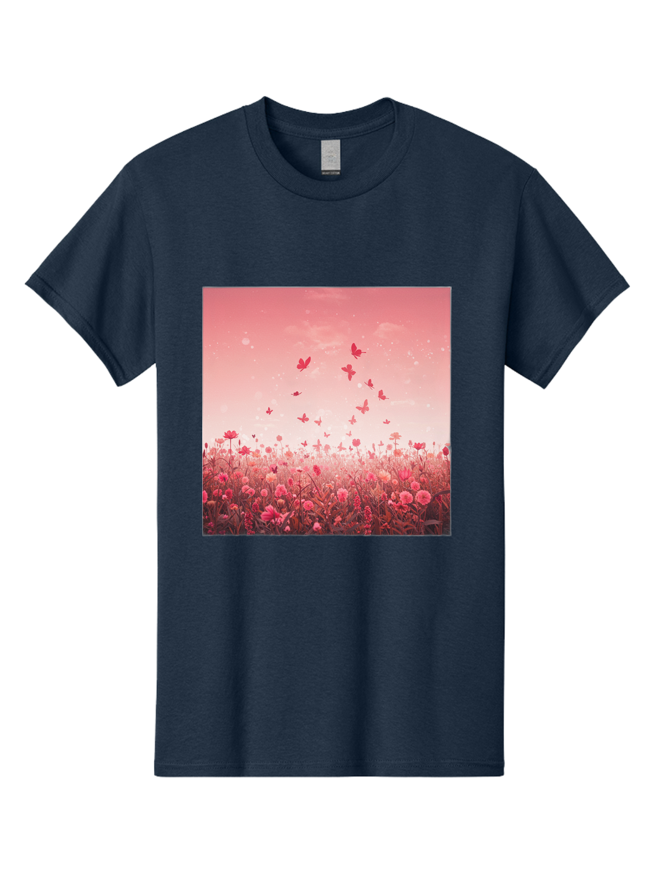 Butterfly-Meadow Men'S Graphic Tee, 100% Cotton, Comfortable Casual Summer Wear, Machine Washable, Vintage Camera, Old Camera, Antique Camera, Black Camera, Classic Photography, Photography Equipment, Nostalgic Device, Film Camera, Camera Art Baj365