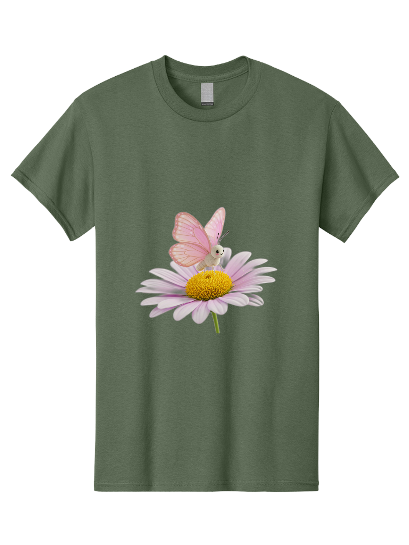 Butterfly-On-Daisy Men'S Graphic Tee, 100% Cotton, Comfortable Casual Summer Wear, Machine Washable, Vintage Camera, Old Camera, Antique Camera, Black Camera, Classic Photography, Photography Equipment, Nostalgic Device, Film Camera, Baj366