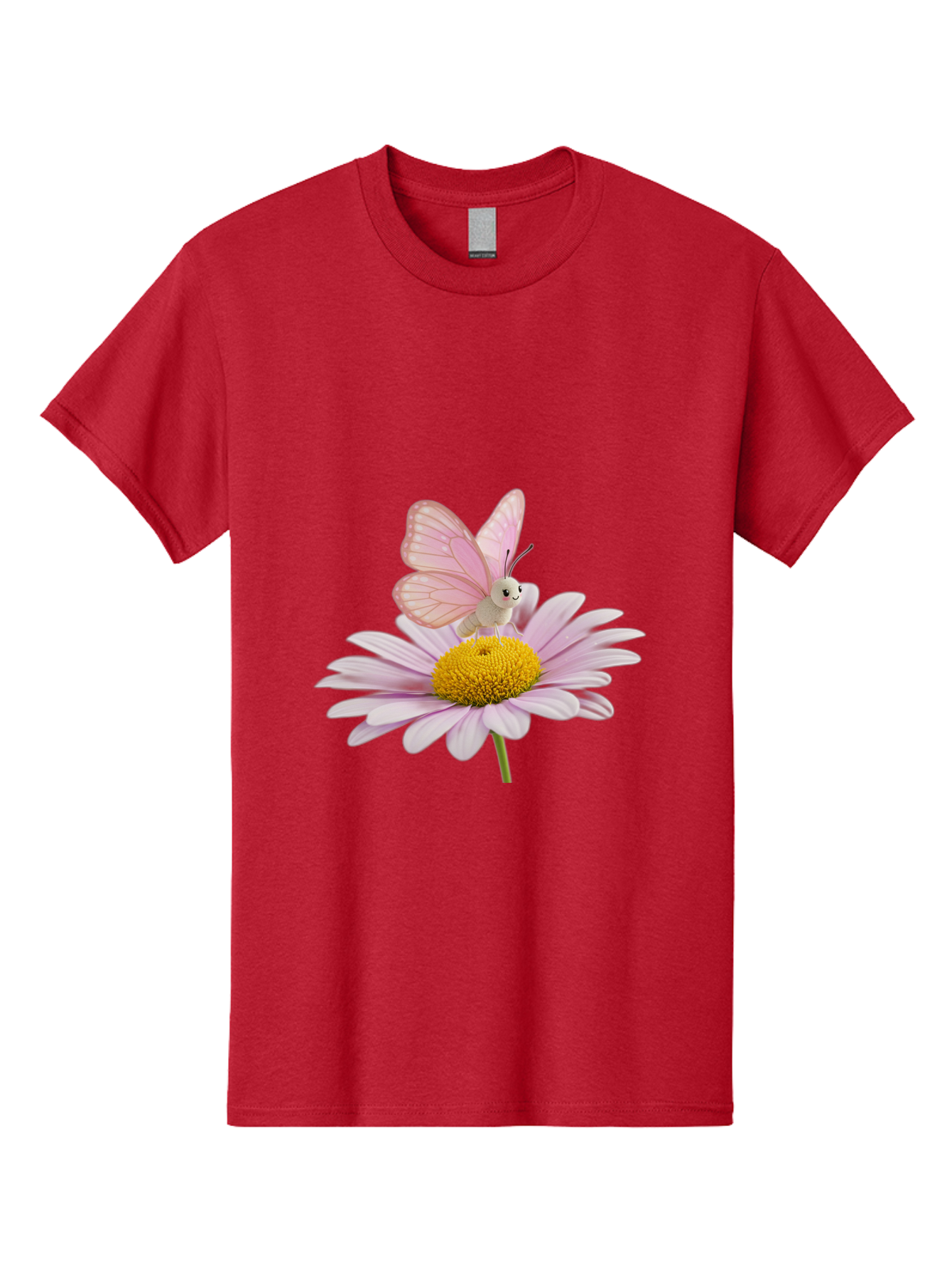 Butterfly-On-Daisy Men'S Graphic Tee, 100% Cotton, Comfortable Casual Summer Wear, Machine Washable, Vintage Camera, Old Camera, Antique Camera, Black Camera, Classic Photography, Photography Equipment, Nostalgic Device, Film Camera, Baj366