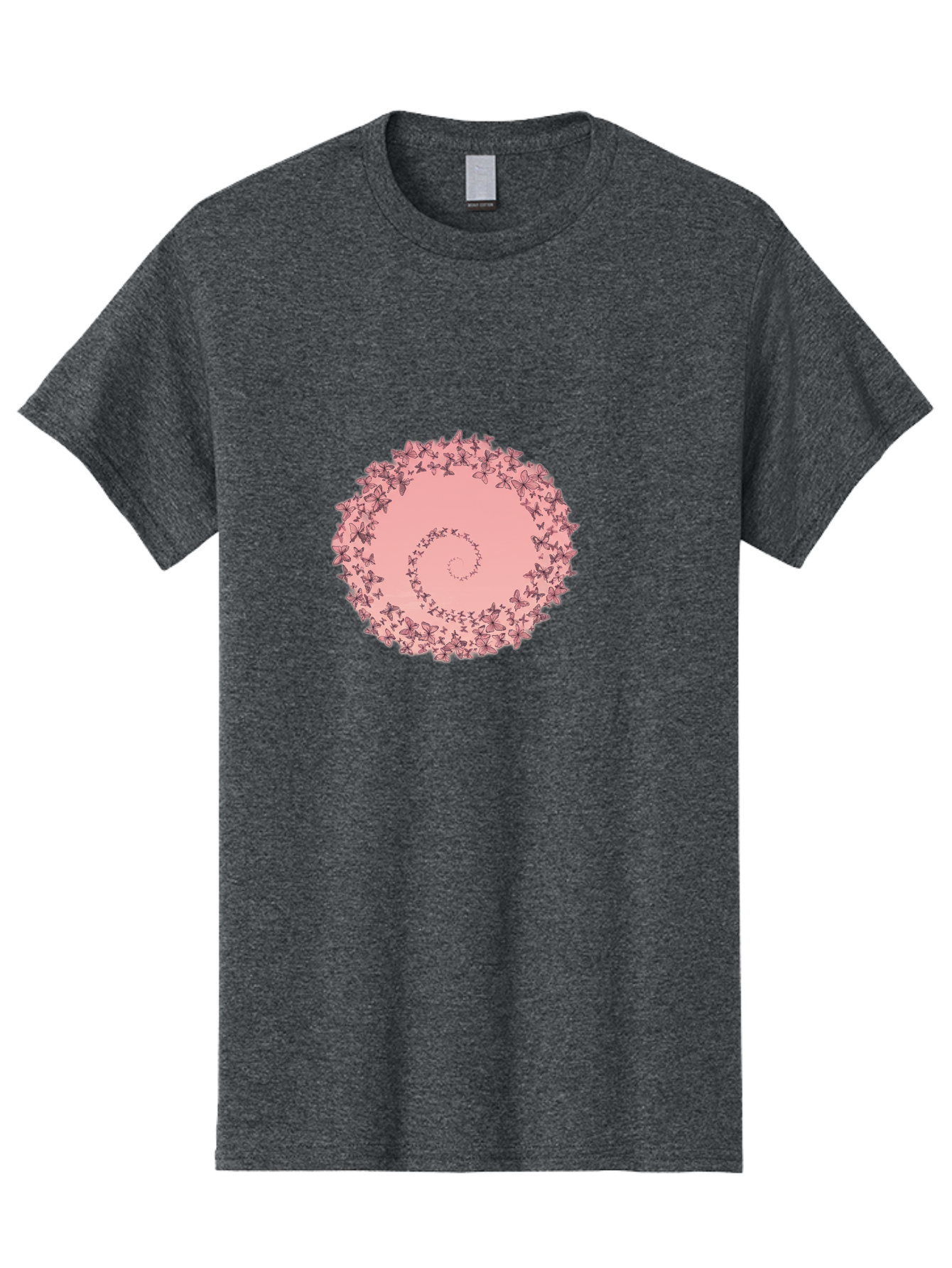 Butterfly-Spiral Men'S Graphic Tee, 100% Cotton, Comfortable Casual Summer Wear, Machine Washable, Vintage Camera, Old Camera, Antique Camera, Black Camera, Classic Photography, Photography Equipment, Nostalgic Device, Film Camera, Camera Art Baj368