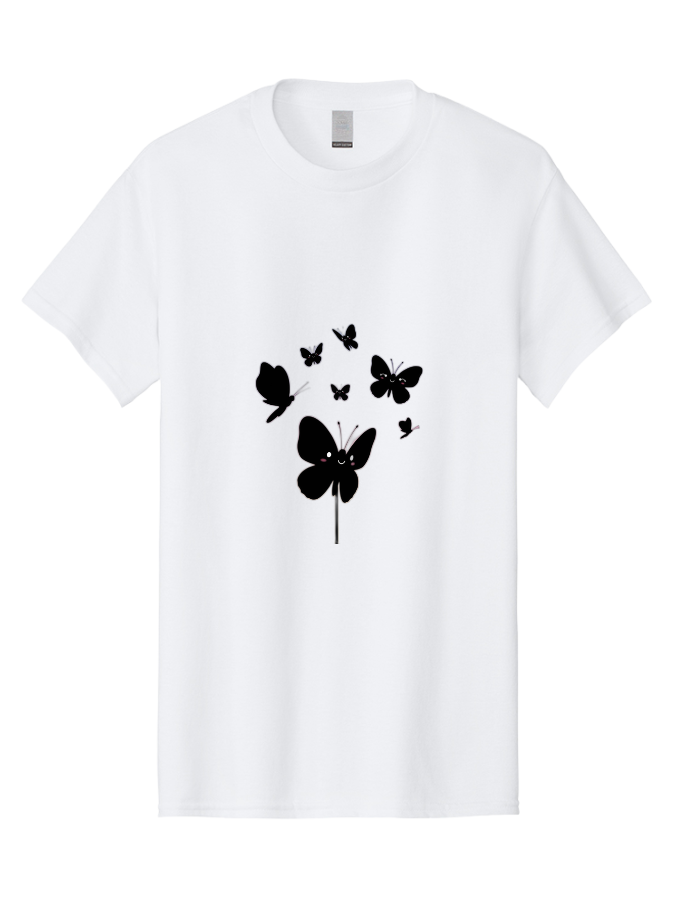 Butterfly-Swarm Men'S Graphic Tee, 100% Cotton, Comfortable Casual Summer Wear, Machine Washable, Vintage Camera, Old Camera, Antique Camera, Black Camera, Classic Photography, Photography Equipment, Nostalgic Device, Film Camera, Camera Art Baj369