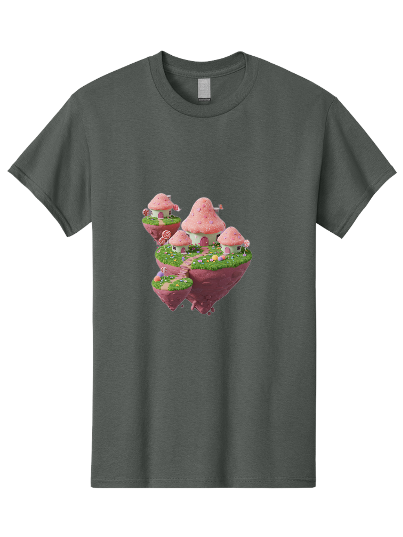 Candy-Land-Mushroom-Houses Men'S Graphic Tee, 100% Cotton, Comfortable Casual Summer Wear, Machine Washable, Vintage Camera, Old Camera, Antique Camera, Black Camera, Classic Photography, Photography Equipment, Nostalgic Device, Film Camera, Baj374