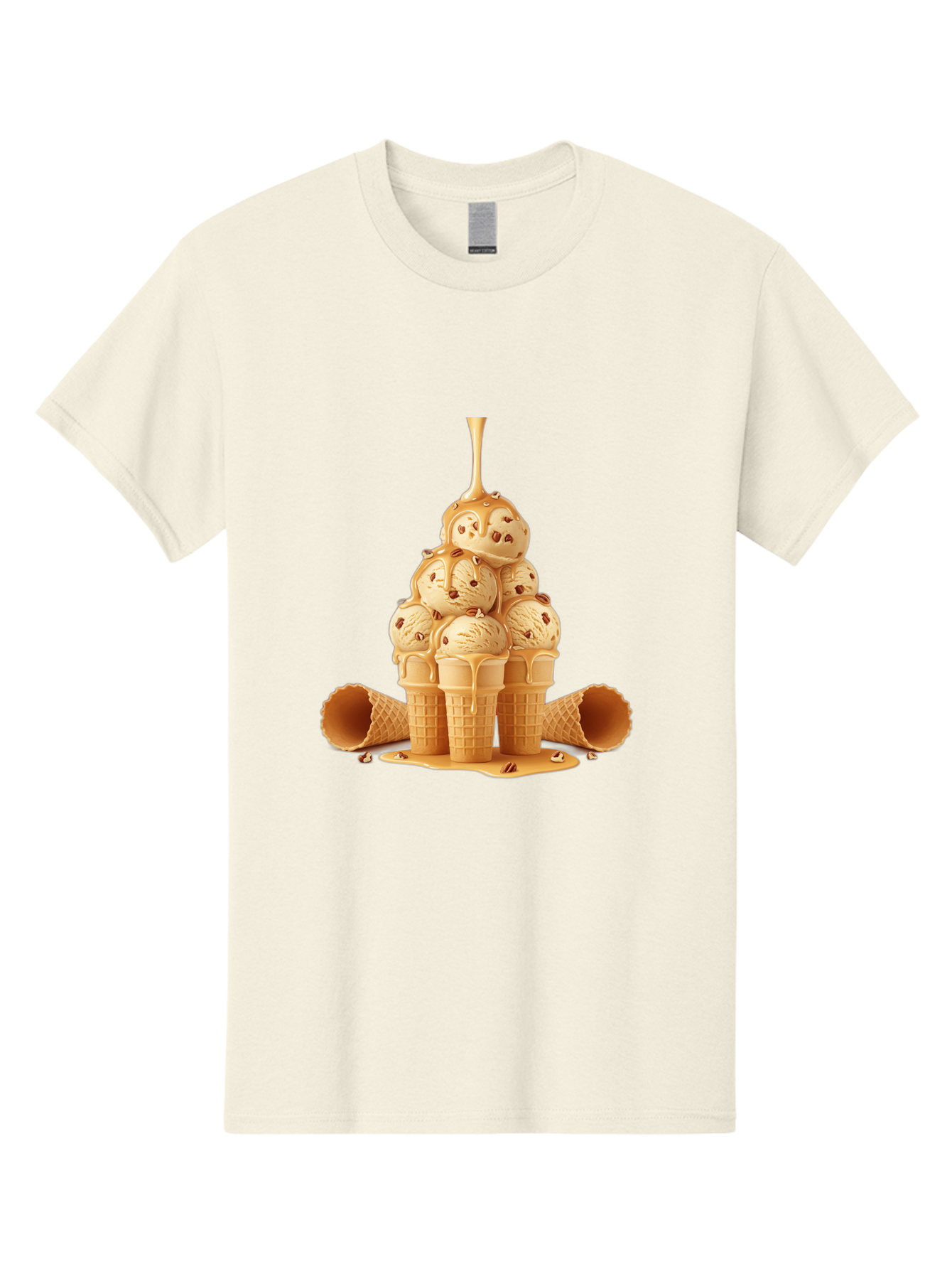 Caramel-Ice-Cream-Cones Men'S Graphic Tee, 100% Cotton, Comfortable Casual Summer Wear, Machine Washable, Vintage Camera, Old Camera, Antique Camera, Black Camera, Classic Photography, Photography Equipment, Nostalgic Device, Film Camera, Baj379