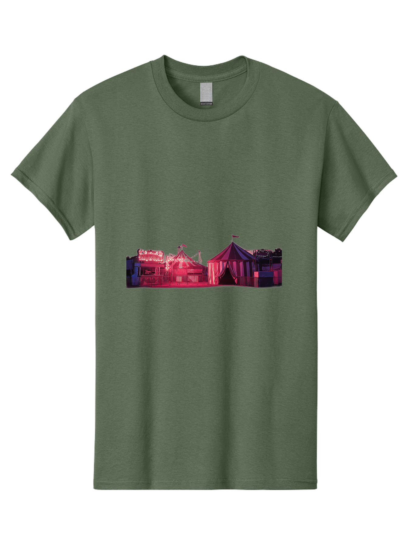 Carnival-Scene-2 Men'S Graphic Tee, 100% Cotton, Comfortable Casual Summer Wear, Machine Washable, Vintage Camera, Old Camera, Antique Camera, Black Camera, Classic Photography, Photography Equipment, Nostalgic Device, Film Camera, Camera Art Baj381