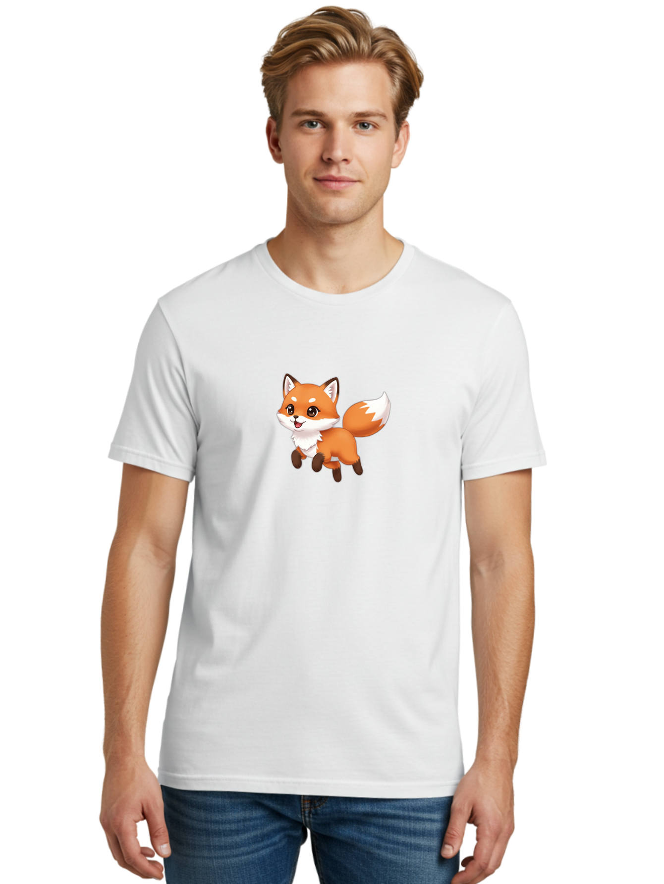Cartoon-Fox Men'S Graphic Tee, 100% Cotton, Comfortable Casual Summer Wear, Machine Washable, Vintage Camera, Old Camera, Antique Camera, Black Camera, Classic Photography, Photography Equipment, Nostalgic Device, Film Camera, Camera Art Baj386