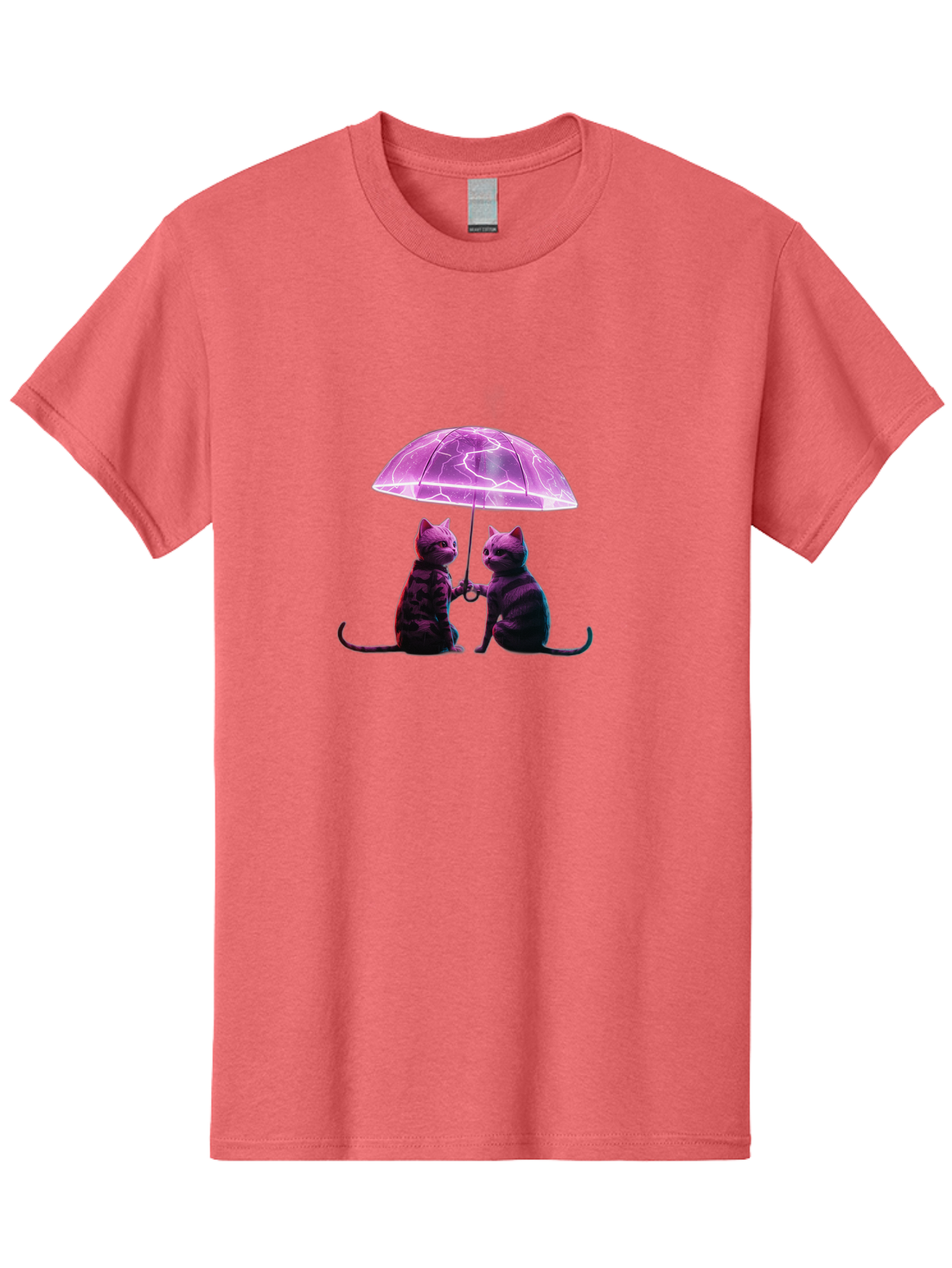 Cats-Under-Electric-Umbrella Men'S Graphic Tee, 100% Cotton, Comfortable Casual Summer Wear, Machine Washable, Vintage Camera, Old Camera, Antique Camera, Black Camera, Classic Photography, Photography Equipment, Nostalgic Device, Film Camera, Baj388