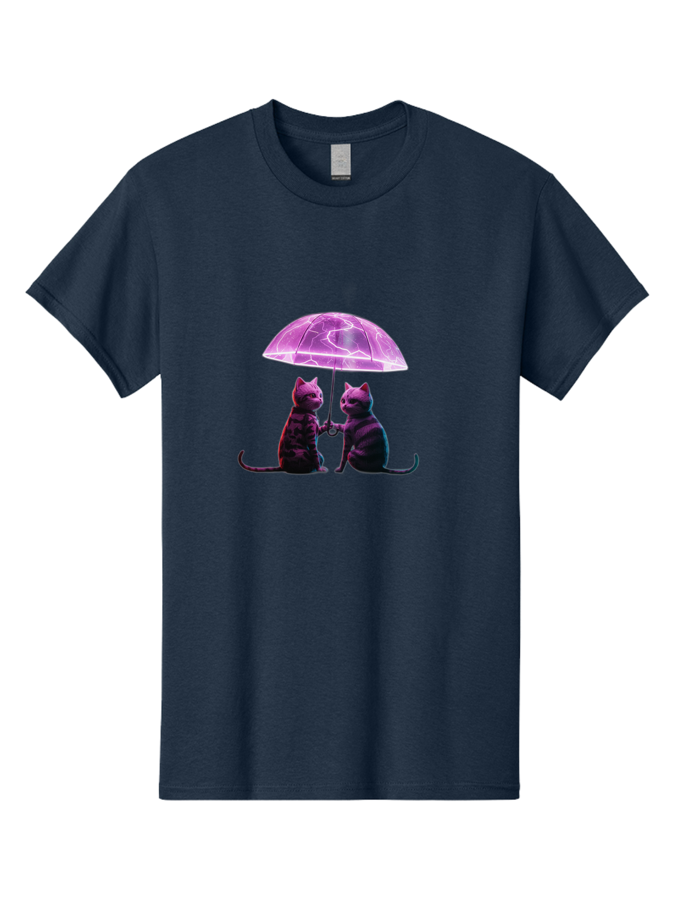 Cats-Under-Electric-Umbrella Men'S Graphic Tee, 100% Cotton, Comfortable Casual Summer Wear, Machine Washable, Vintage Camera, Old Camera, Antique Camera, Black Camera, Classic Photography, Photography Equipment, Nostalgic Device, Film Camera, Baj388