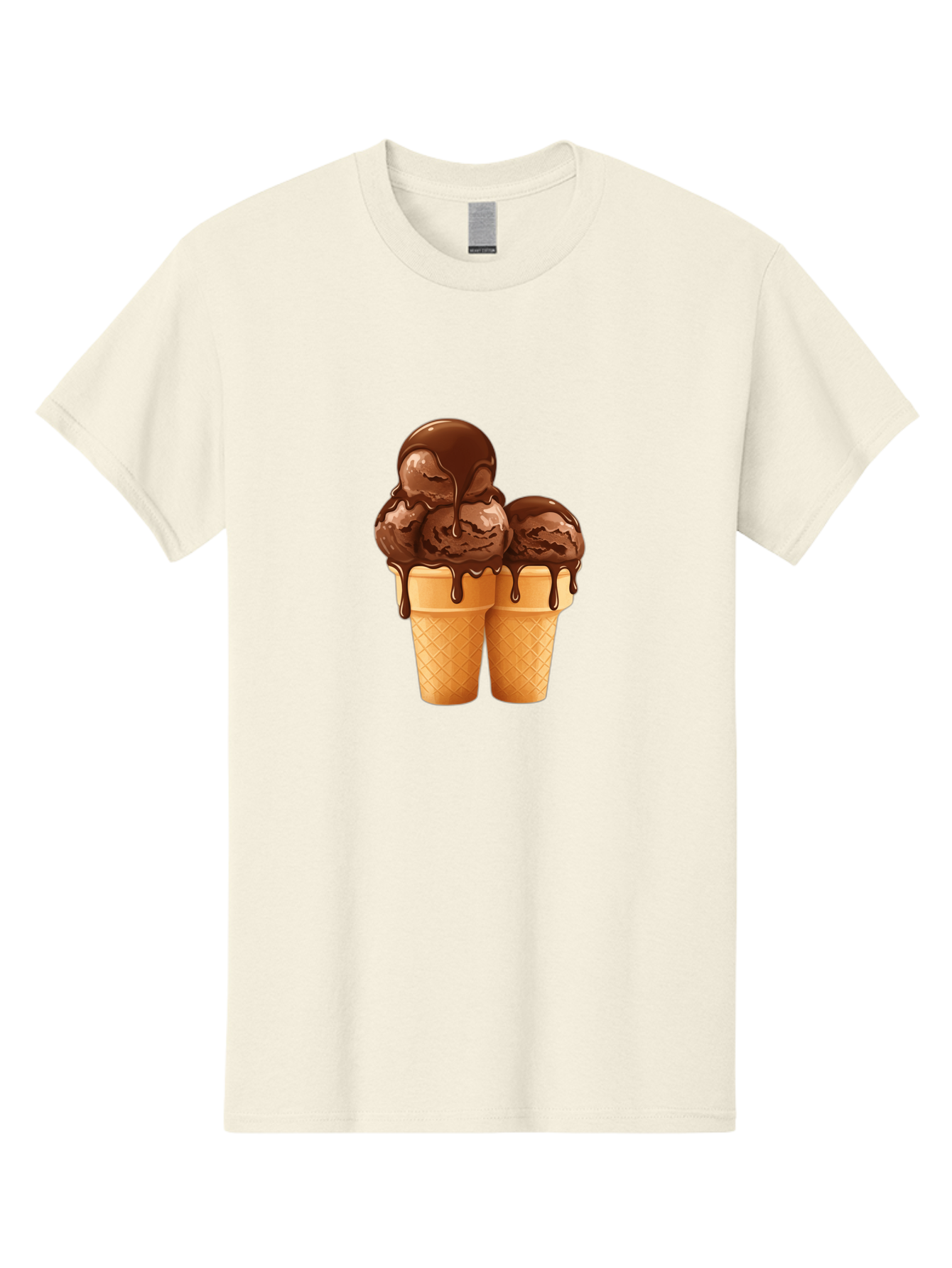 Chocolate-Ice-Cream-Cones Men'S Graphic Tee, 100% Cotton, Comfortable Casual Summer Wear, Machine Washable, Vintage Camera, Old Camera, Antique Camera, Black Camera, Classic Photography, Photography Equipment, Nostalgic Device, Film Camera, Baj394