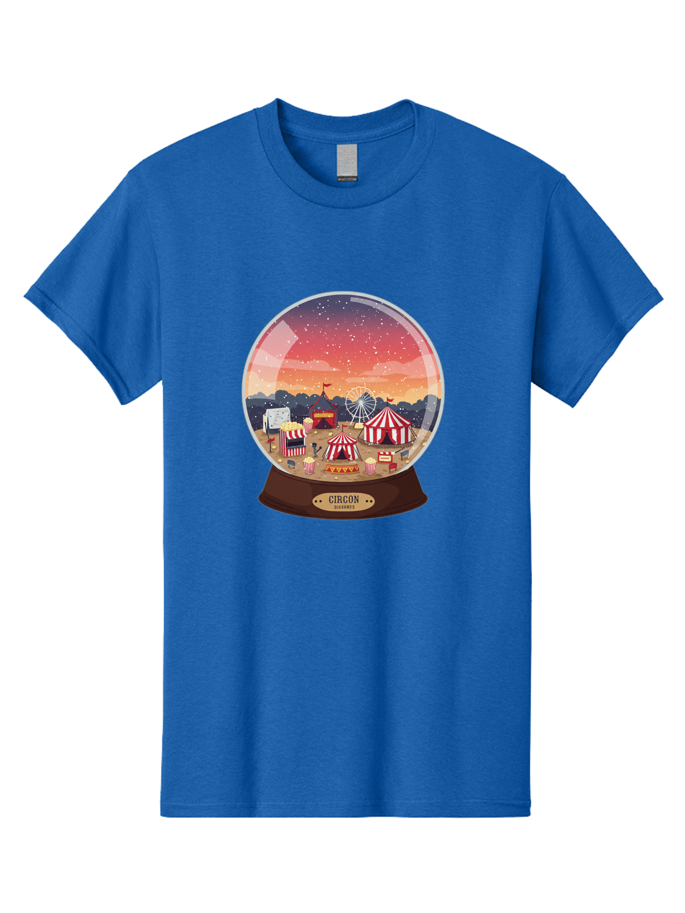 Circon-Snowglobe Men'S Graphic Tee, 100% Cotton, Comfortable Casual Summer Wear, Machine Washable, Vintage Camera, Old Camera, Antique Camera, Black Camera, Classic Photography, Photography Equipment, Nostalgic Device, Film Camera, Camera Art Baj396