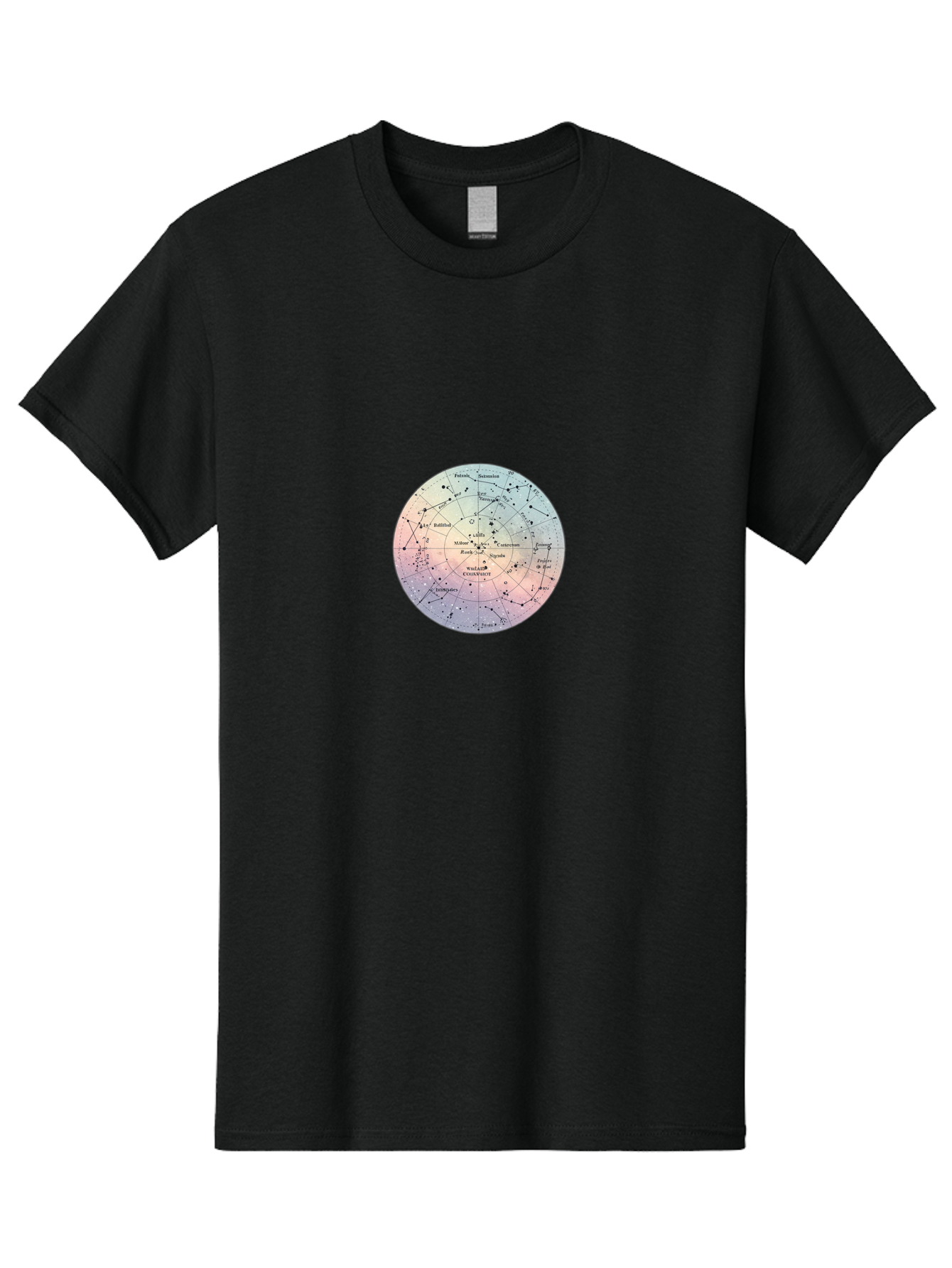 Circumpolar-Star-Chart Men'S Graphic Tee, 100% Cotton, Comfortable Casual Summer Wear, Machine Washable, Vintage Camera, Old Camera, Antique Camera, Black Camera, Classic Photography, Photography Equipment, Nostalgic Device, Film Camera, Baj397