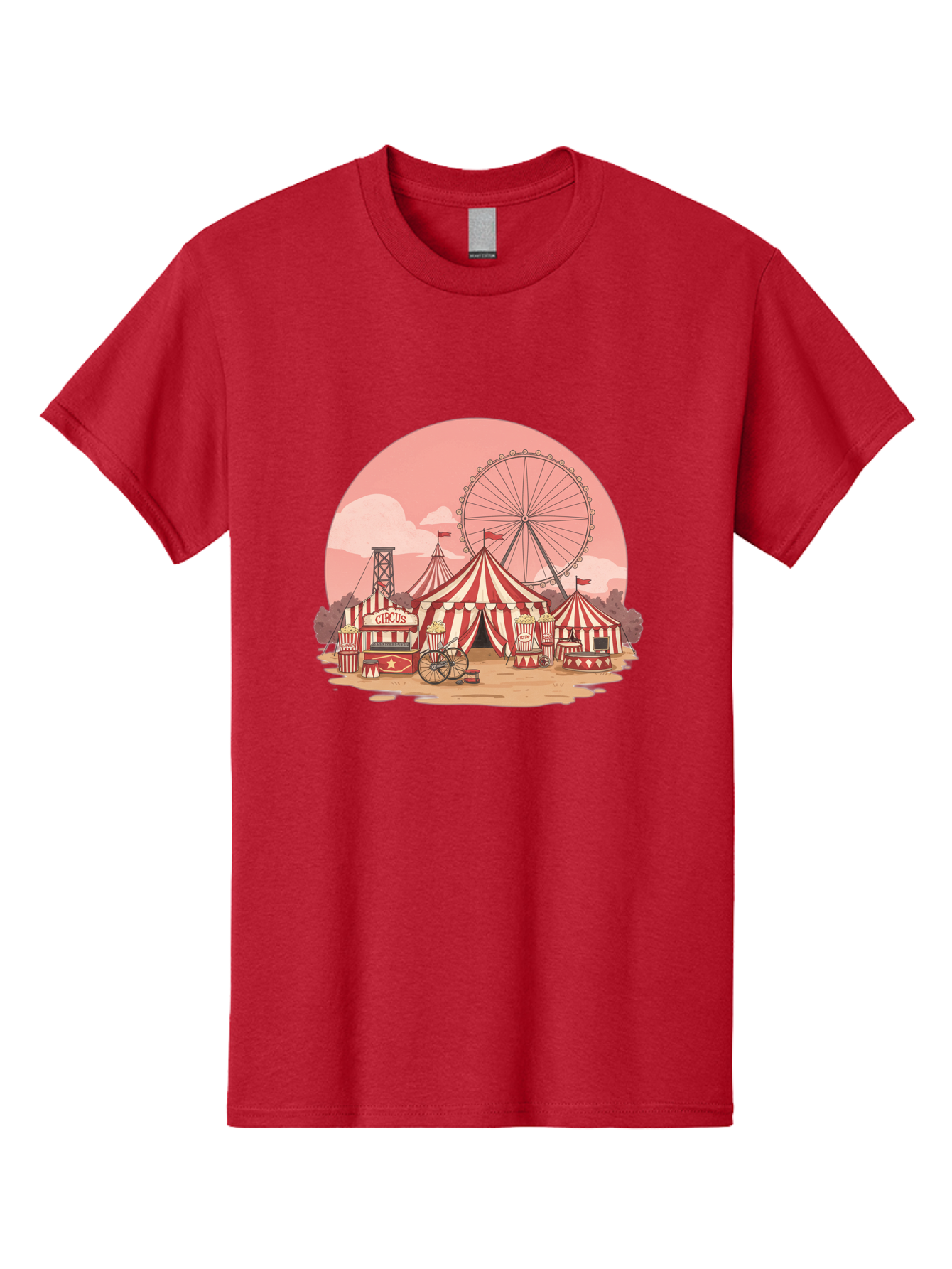 Circus Men'S Graphic Tee, 100% Cotton, Comfortable Casual Summer Wear, Machine Washable, Vintage Camera, Old Camera, Antique Camera, Black Camera, Classic Photography, Photography Equipment, Nostalgic Device, Film Camera, Camera Art Baj405