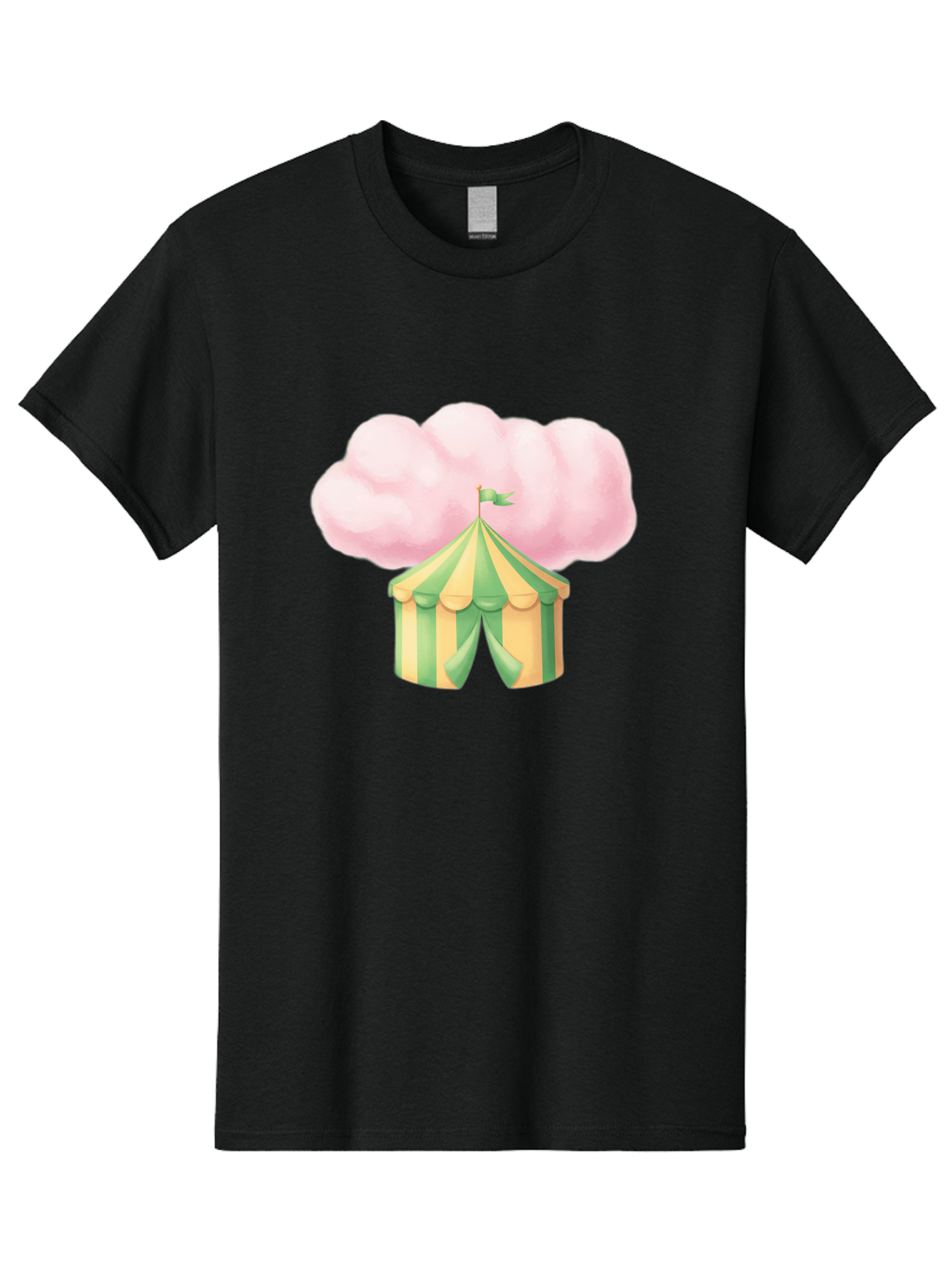 Cotton-Candy-Tent Men'S Graphic Tee, 100% Cotton, Comfortable Casual Summer Wear, Machine Washable, Vintage Camera, Old Camera, Antique Camera, Black Camera, Classic Photography, Photography Equipment, Nostalgic Device, Film Camera, Camera Art Baj416