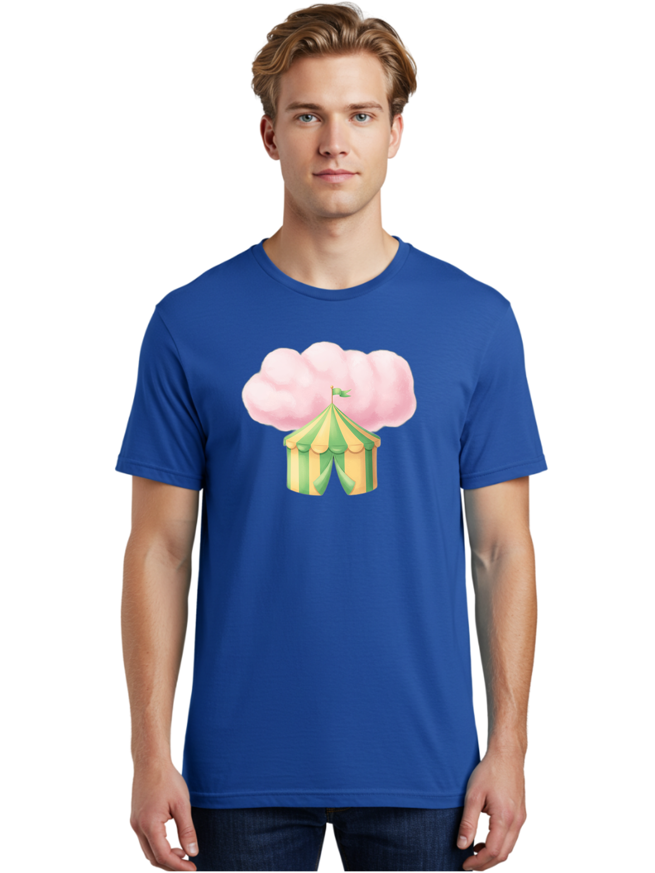 Cotton-Candy-Tent Men'S Graphic Tee, 100% Cotton, Comfortable Casual Summer Wear, Machine Washable, Vintage Camera, Old Camera, Antique Camera, Black Camera, Classic Photography, Photography Equipment, Nostalgic Device, Film Camera, Camera Art Baj416