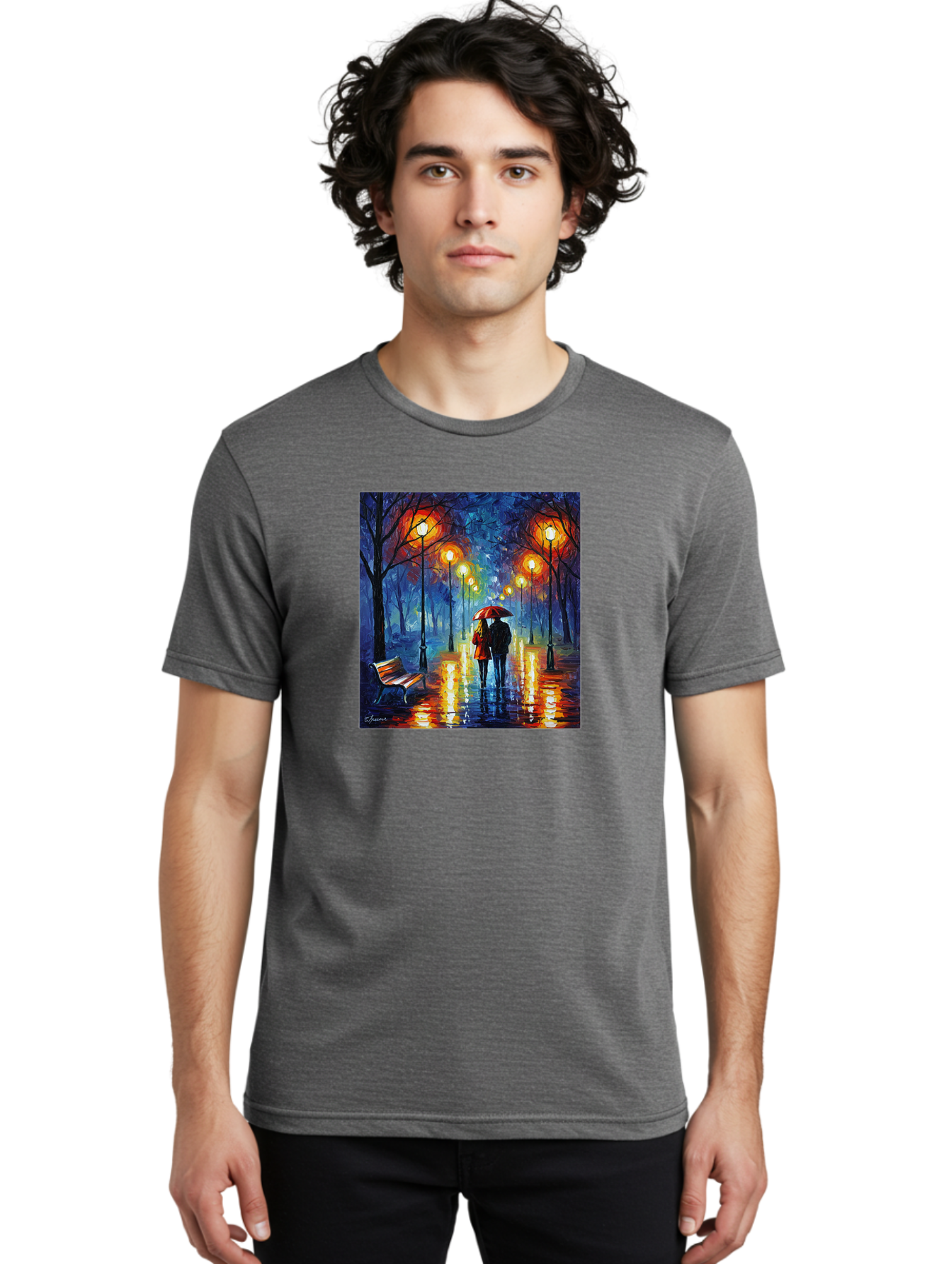 Couple-Under-Umbrella Men'S Graphic Tee, 100% Cotton, Comfortable Casual Summer Wear, Machine Washable, Vintage Camera, Old Camera, Antique Camera, Black Camera, Classic Photography, Photography Equipment, Nostalgic Device, Film Camera, Baj418