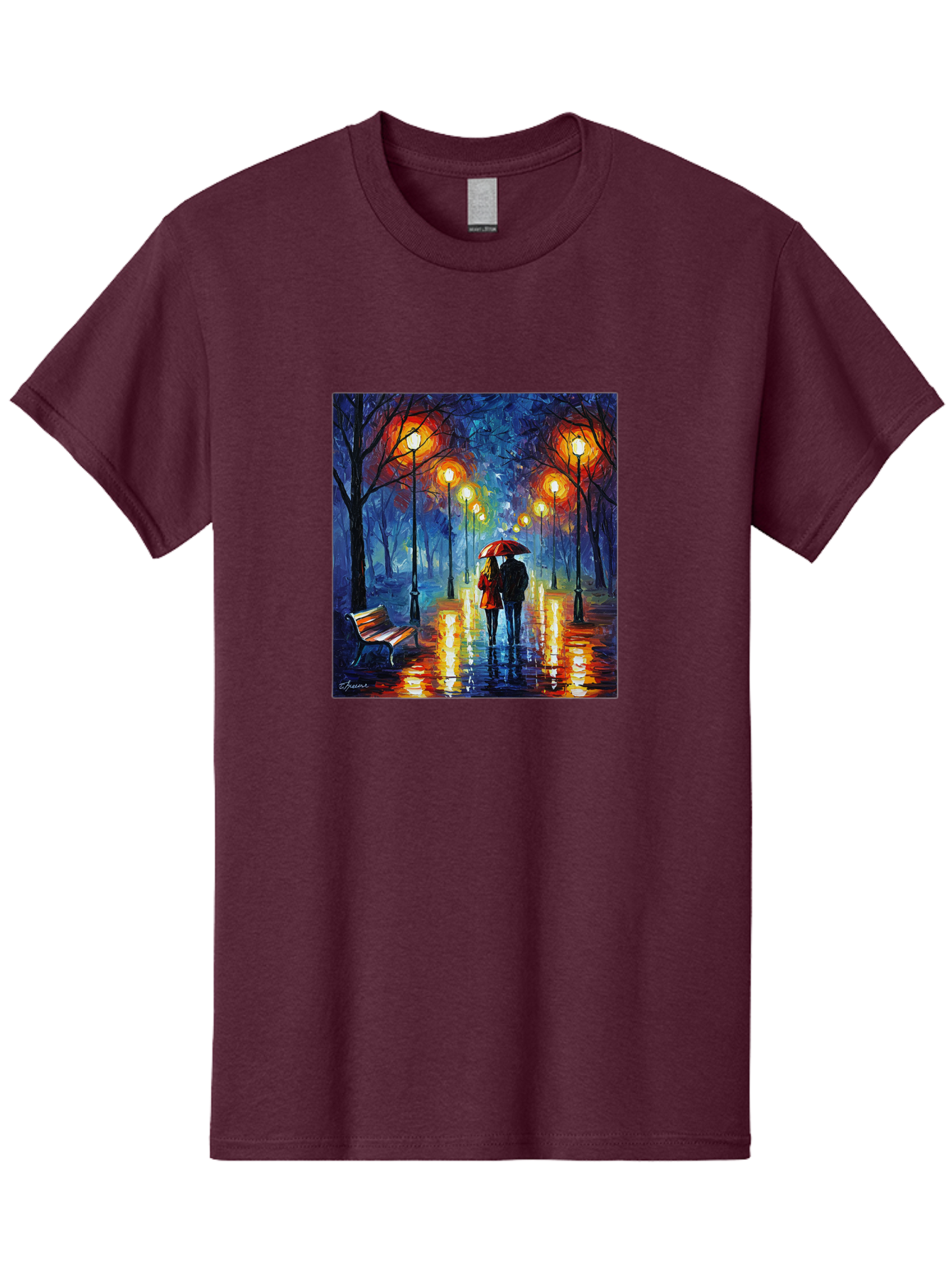 Couple-Under-Umbrella Men'S Graphic Tee, 100% Cotton, Comfortable Casual Summer Wear, Machine Washable, Vintage Camera, Old Camera, Antique Camera, Black Camera, Classic Photography, Photography Equipment, Nostalgic Device, Film Camera, Baj418