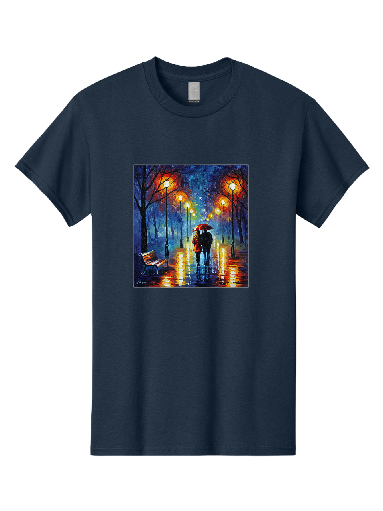 Couple-Under-Umbrella Men'S Graphic Tee, 100% Cotton, Comfortable Casual Summer Wear, Machine Washable, Vintage Camera, Old Camera, Antique Camera, Black Camera, Classic Photography, Photography Equipment, Nostalgic Device, Film Camera, Baj418